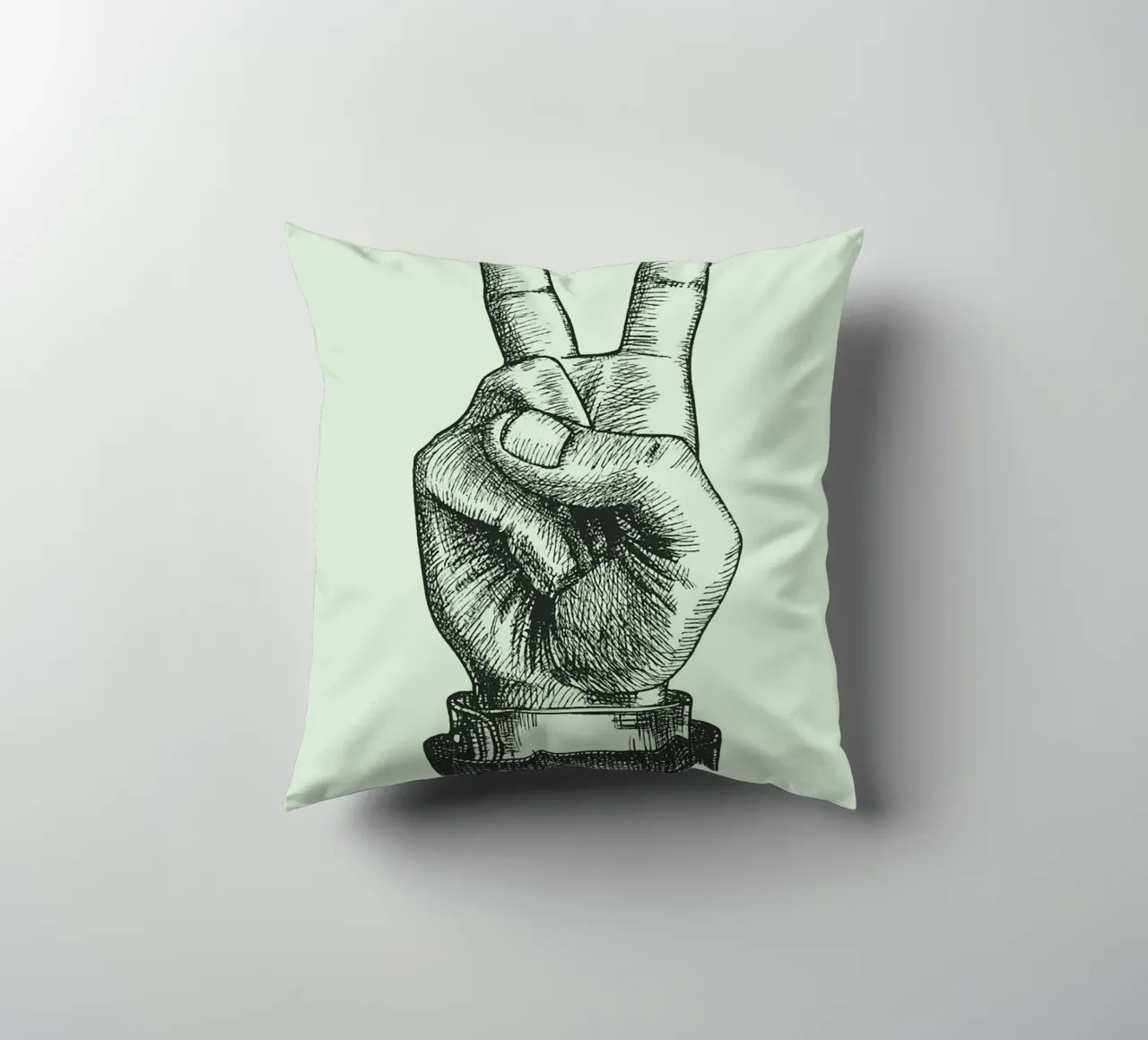 mano di pace dei due cuscino da rapunsell