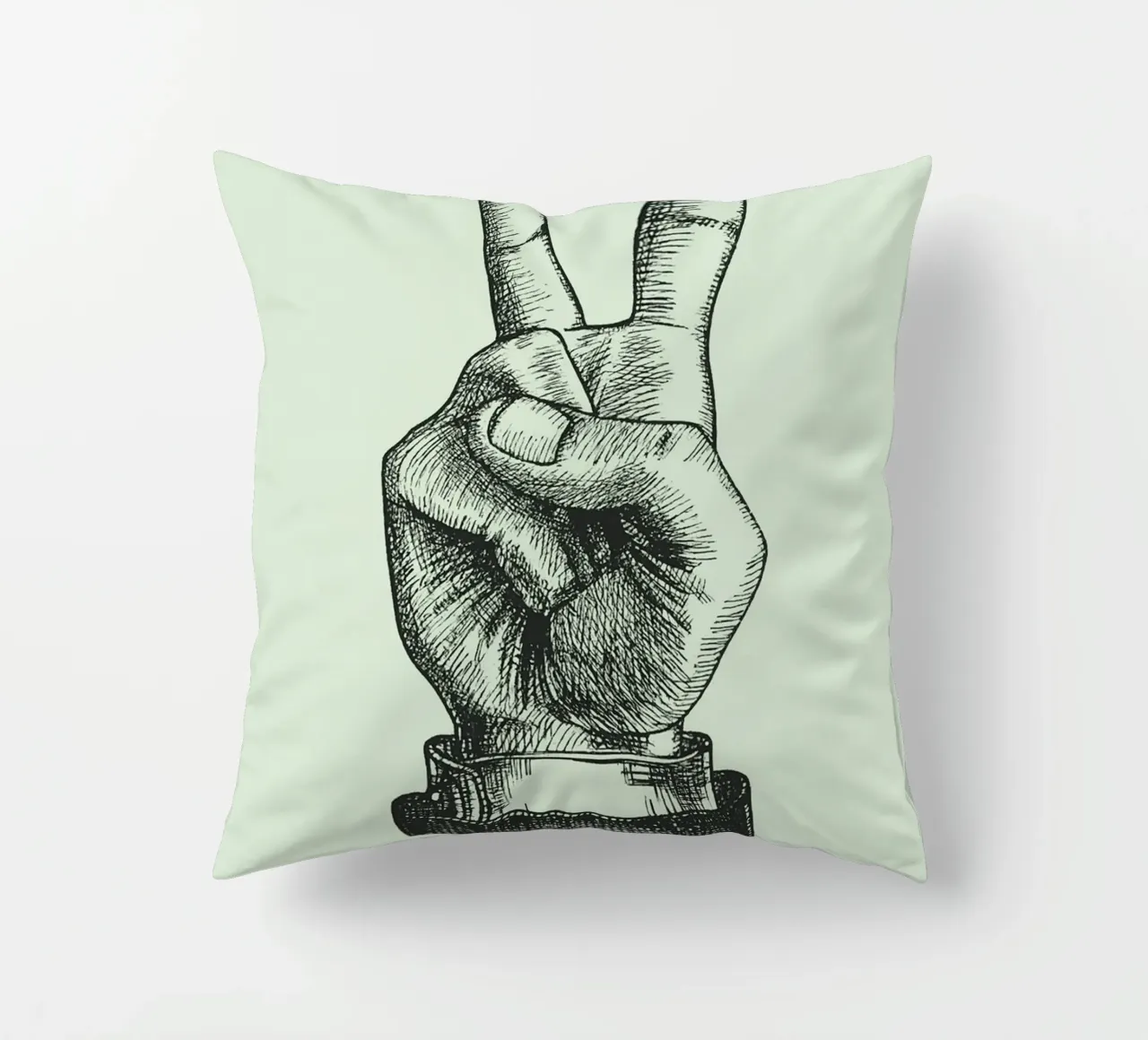 mano di pace dei due cuscino da rapunsell