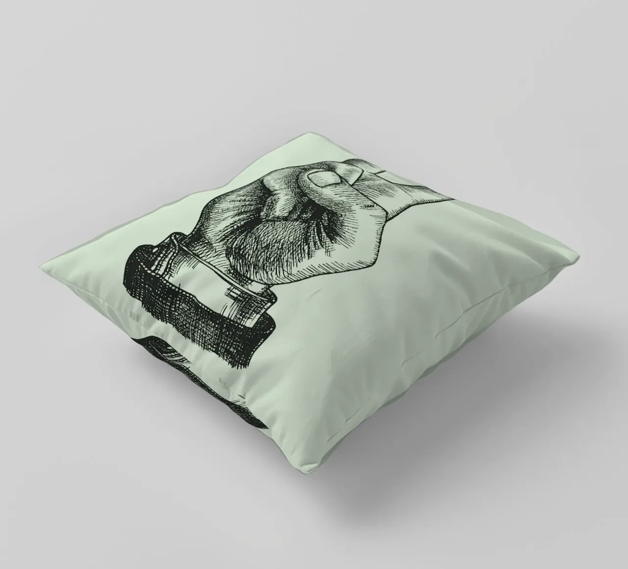 mano di pace dei due cuscino da rapunsell