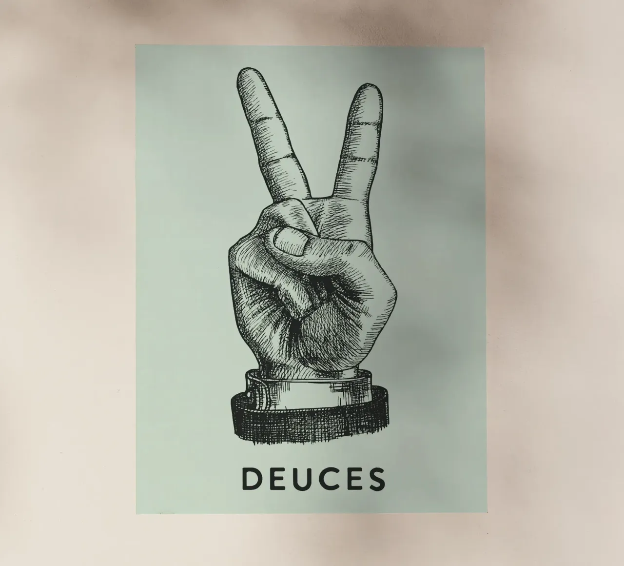 mano di pace dei due pellicola backlit da rapunsell