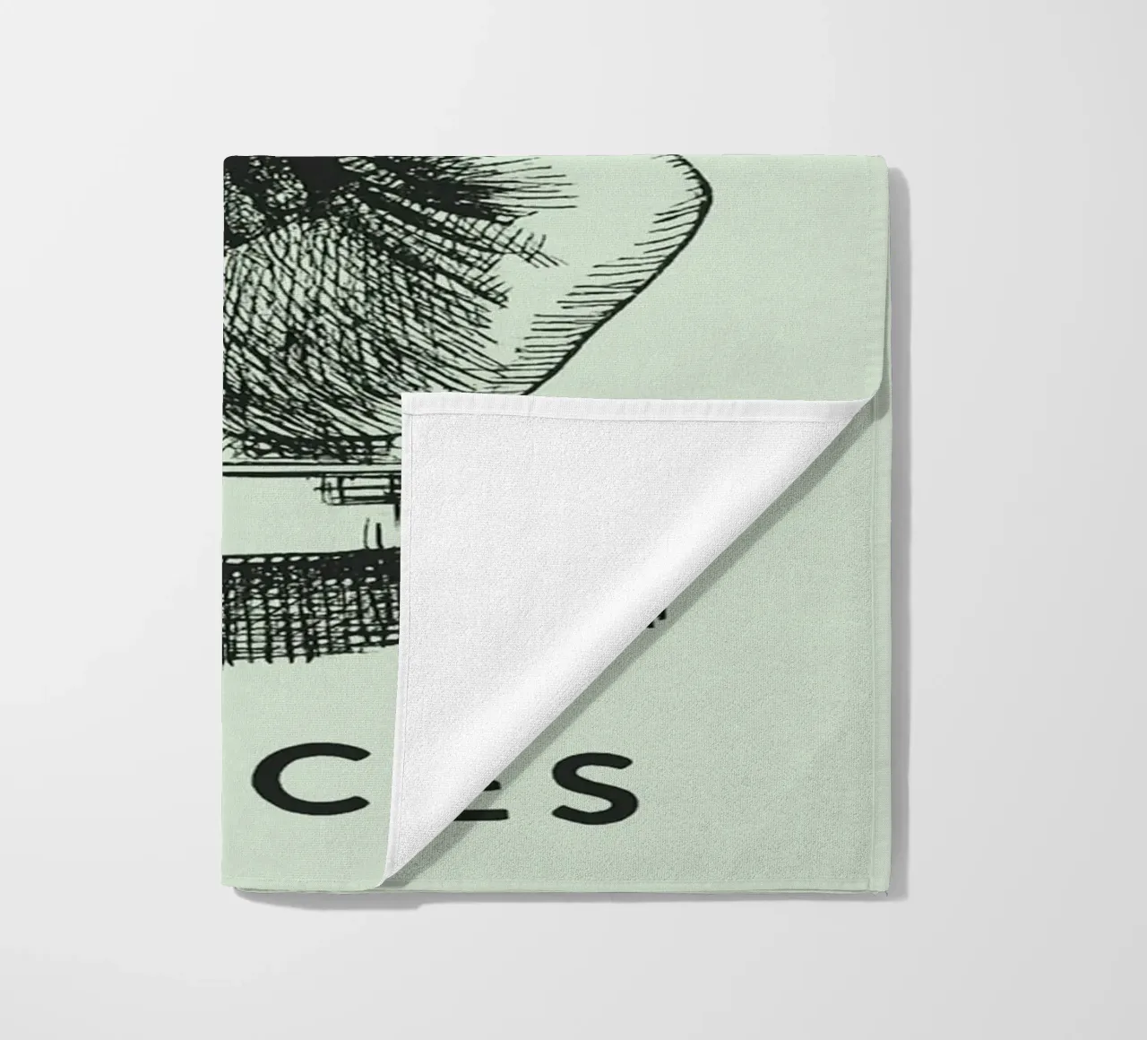 mano di pace dei due telo mare da rapunsell