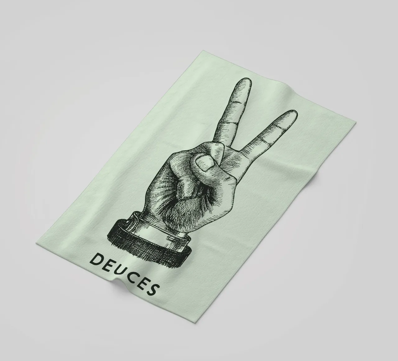 mano di pace dei due telo mare da rapunsell