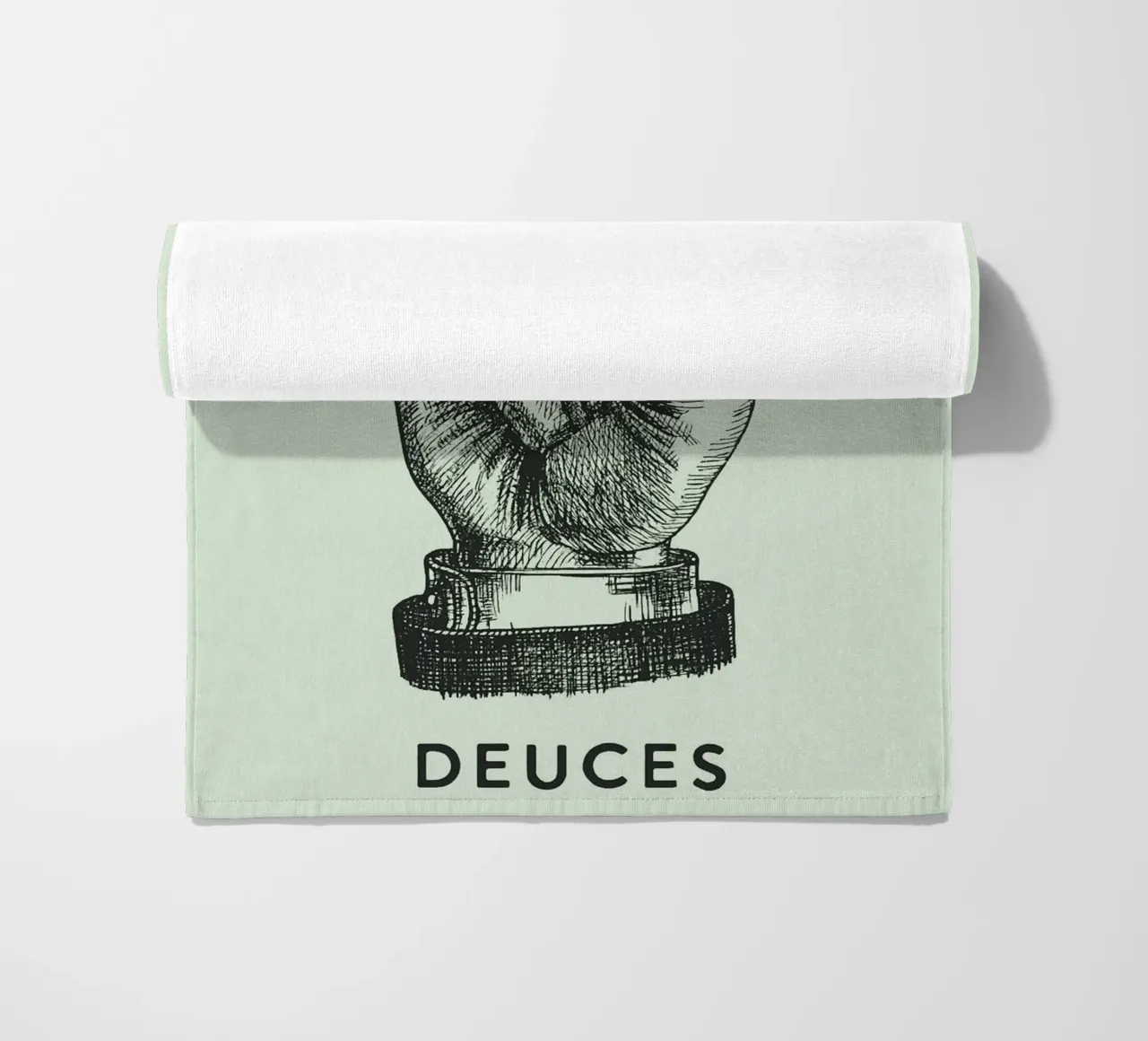 mano di pace dei due telo mare da rapunsell