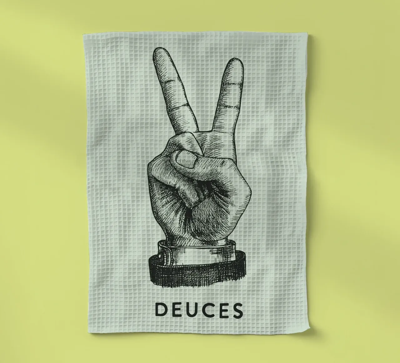 mano di pace dei due canovaccio da cucina da rapunsell