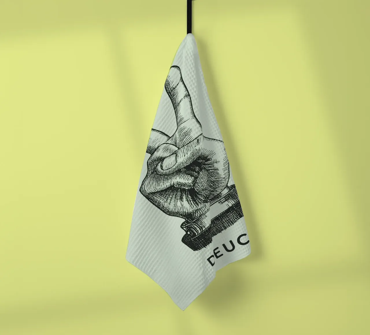 mano di pace dei due canovaccio da cucina da rapunsell