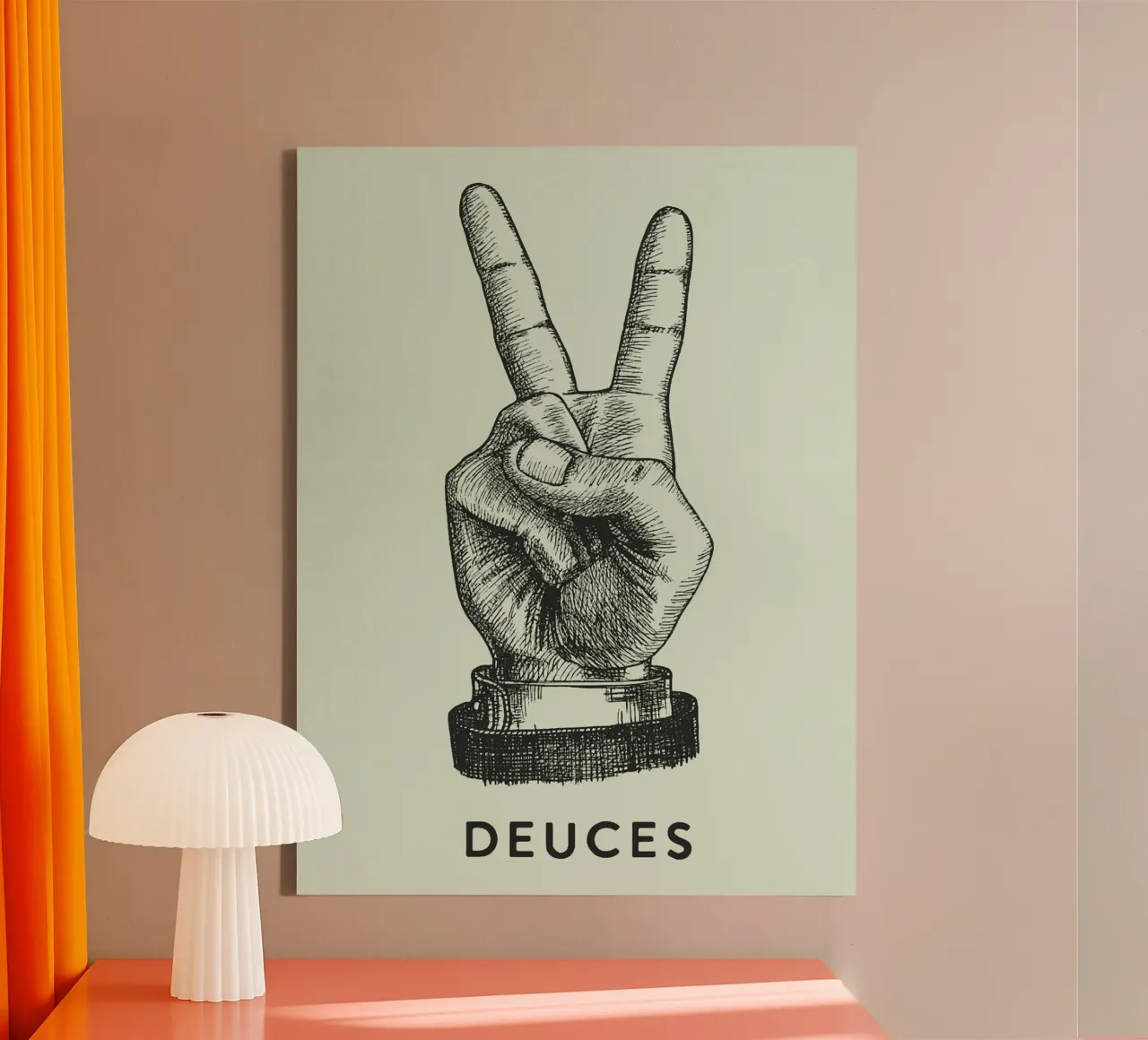 mano di pace dei due tela da rapunsell