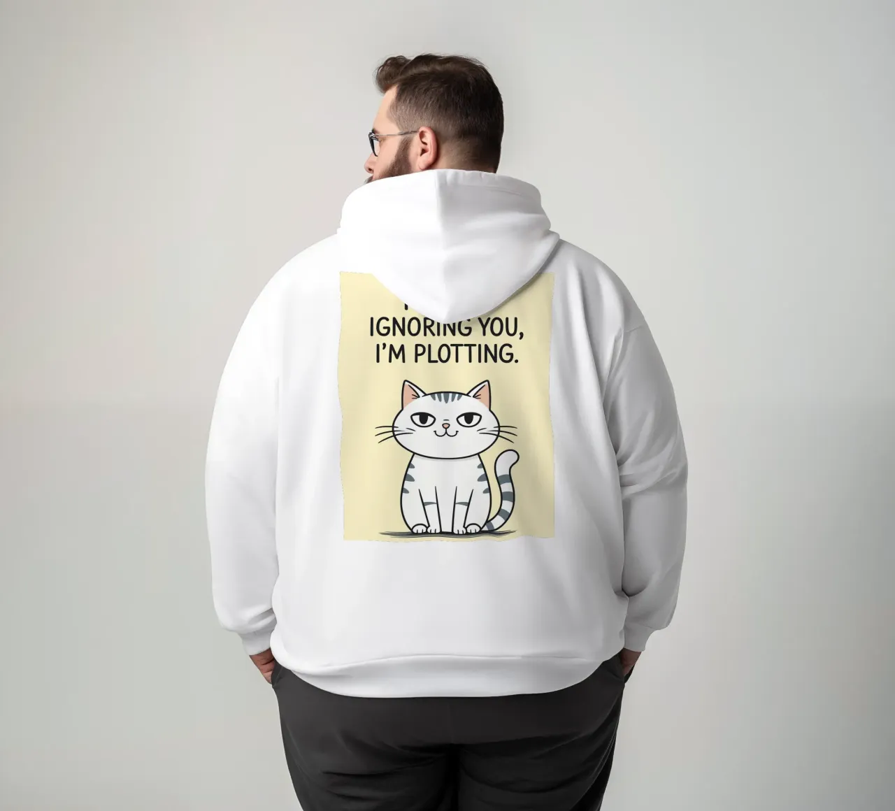 Non ti sto ignorando, sto complottando felpa con cappuccio da rapunsell