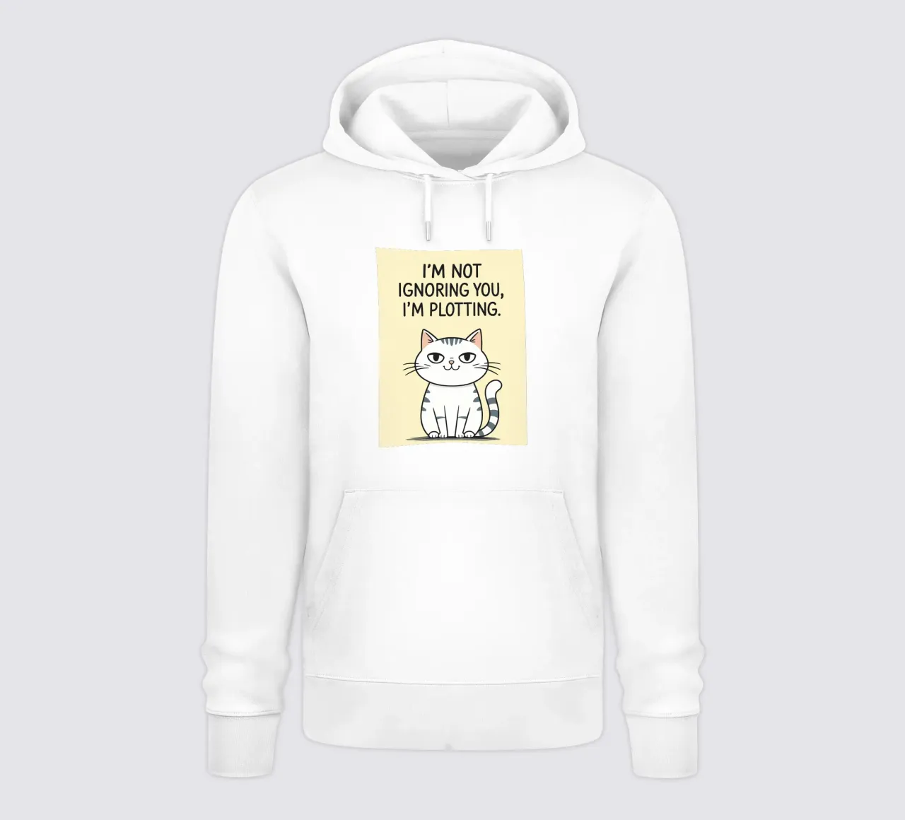 Non ti sto ignorando, sto complottando felpa con cappuccio da rapunsell