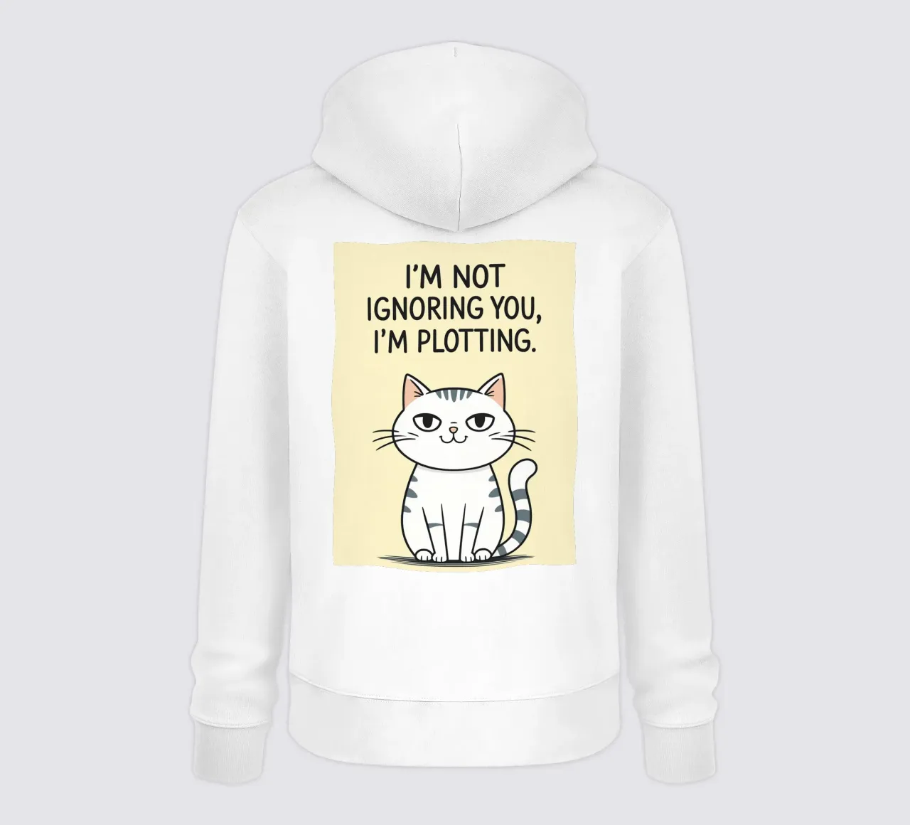Non ti sto ignorando, sto complottando felpa con cappuccio da rapunsell