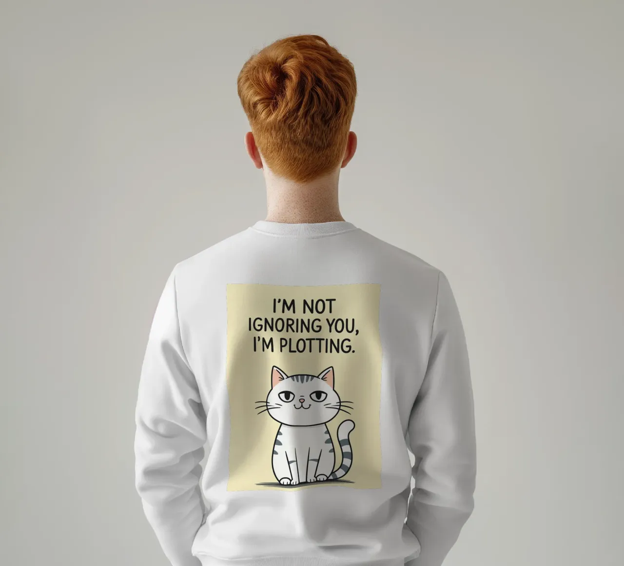 im not ignoring you im ploting sweatshirt by rapunsell