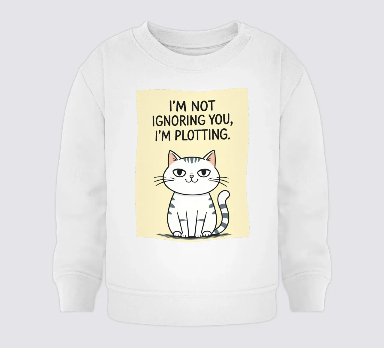 Non ti sto ignorando, sto complottando felpa neonato da rapunsell