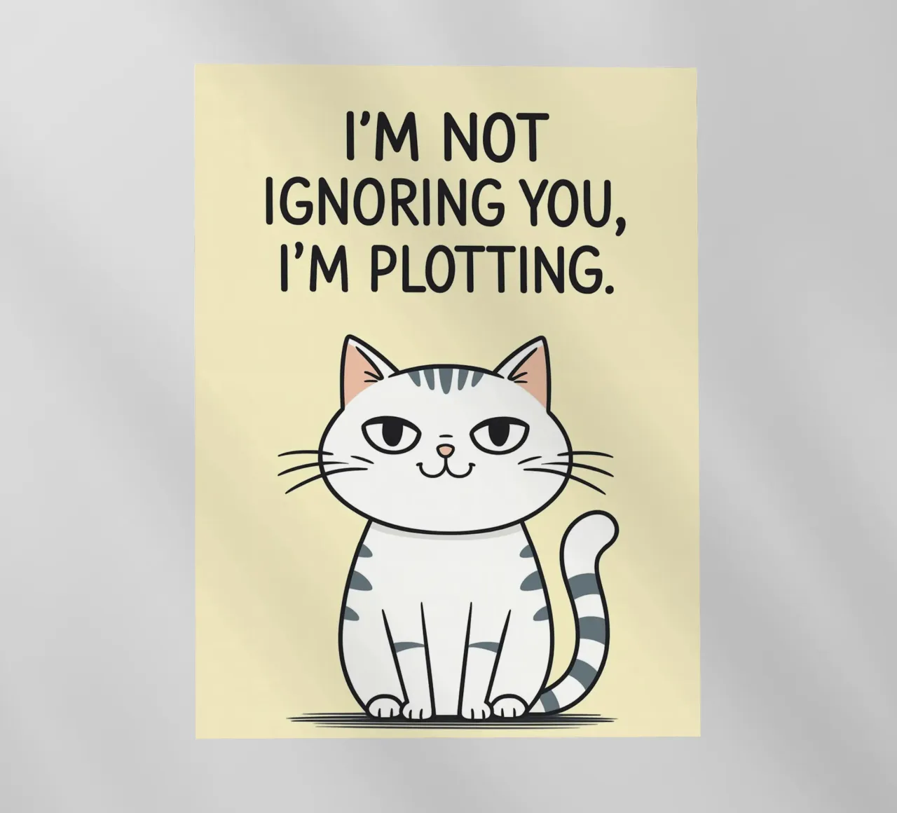 Non ti sto ignorando, sto complottando pellicola backlit da rapunsell