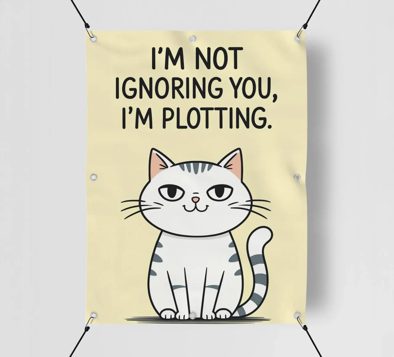 Non ti sto ignorando, sto complottando telo in pvc da rapunsell