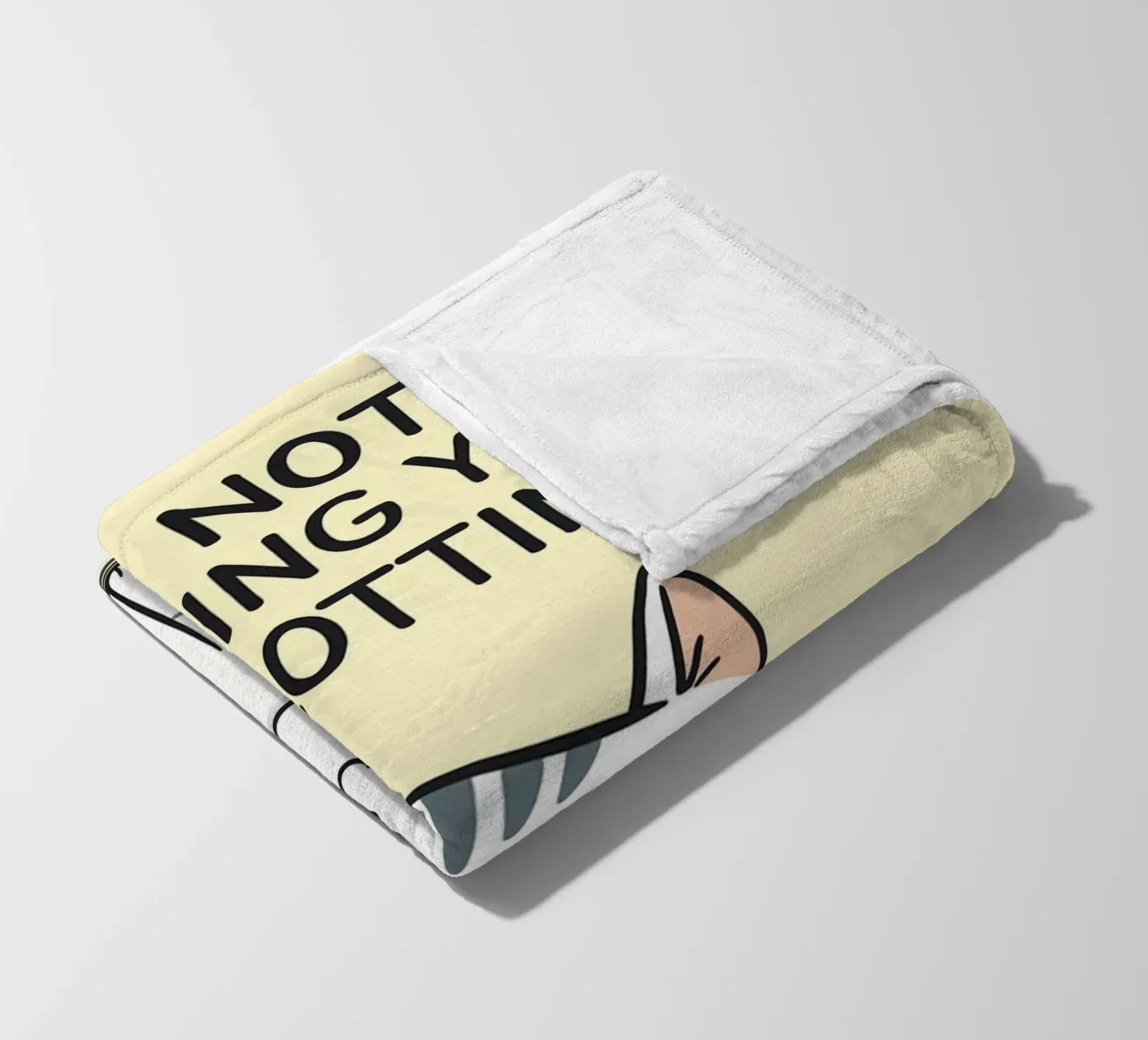 Non ti sto ignorando, sto complottando coperta in pile da rapunsell