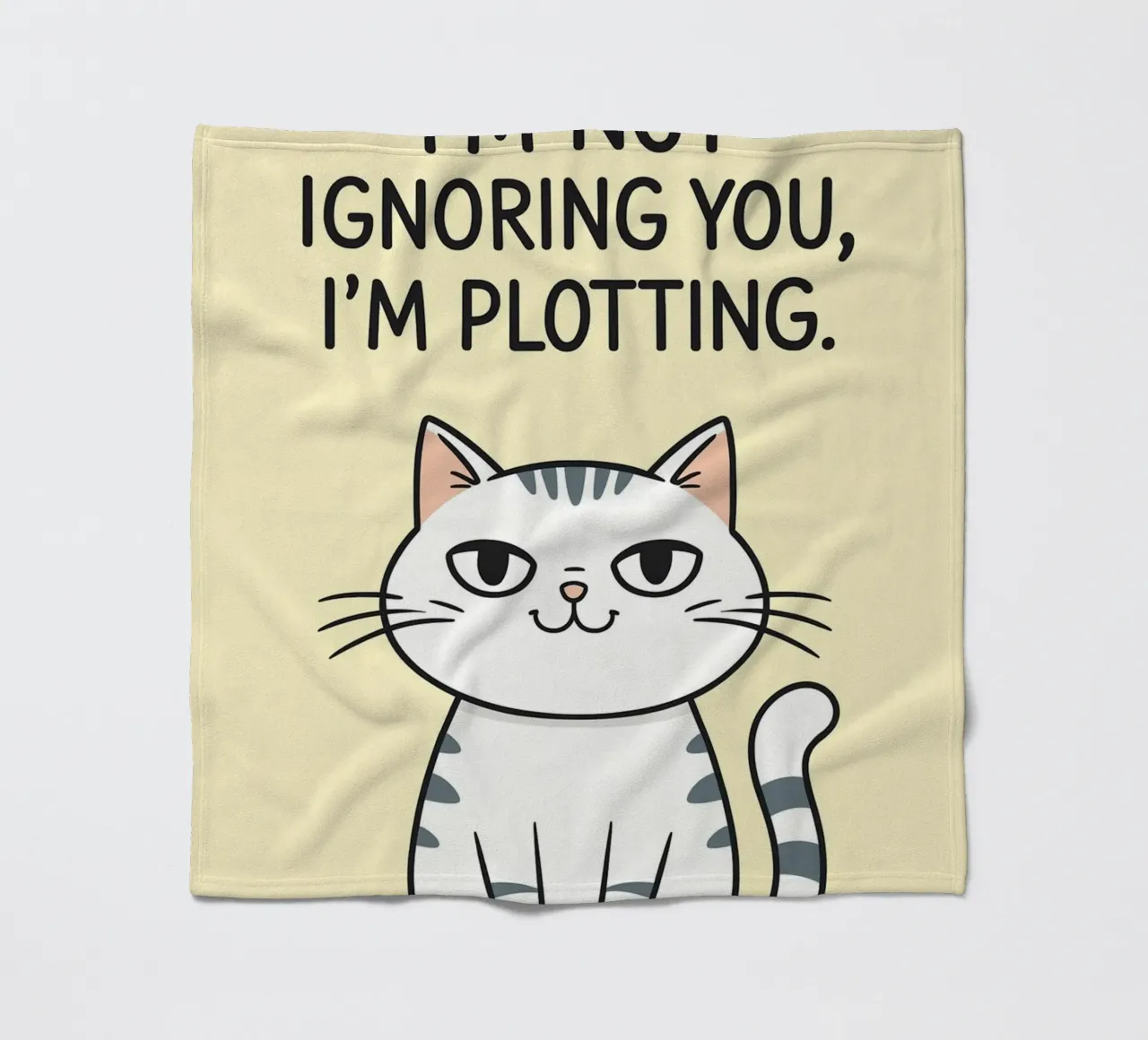 Non ti sto ignorando, sto complottando coperta in pile da rapunsell