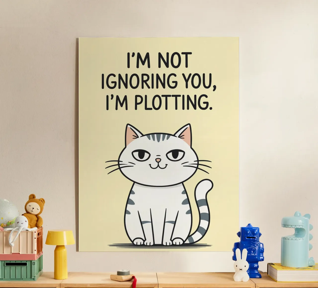 Non ti sto ignorando, sto complottando plexiglass da rapunsell