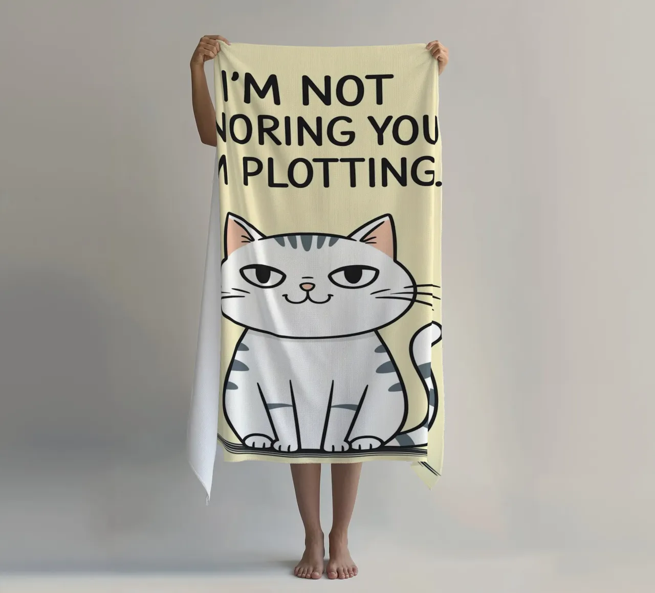 Non ti sto ignorando, sto complottando telo mare da rapunsell