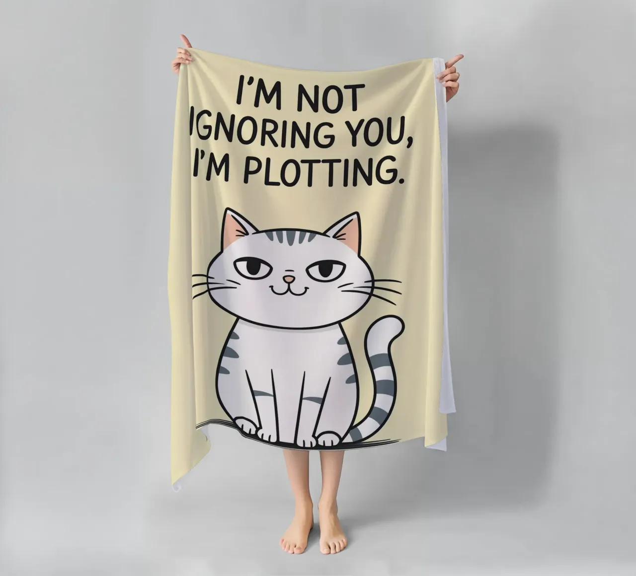 Non ti sto ignorando, sto complottando telo mare da rapunsell