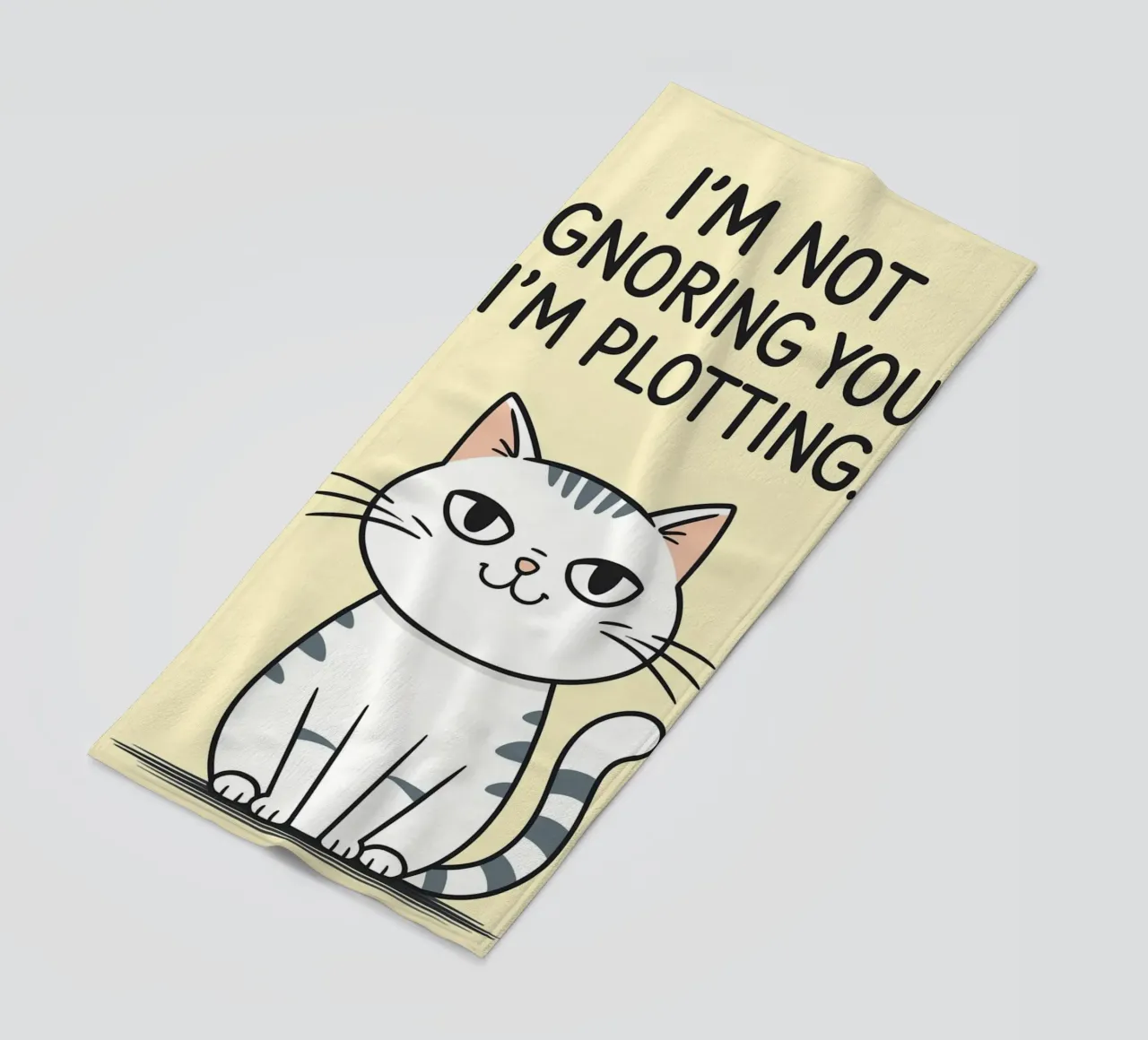 Non ti sto ignorando, sto complottando telo mare da rapunsell