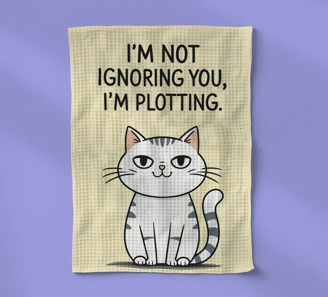 Non ti sto ignorando, sto complottando canovaccio da cucina da rapunsell