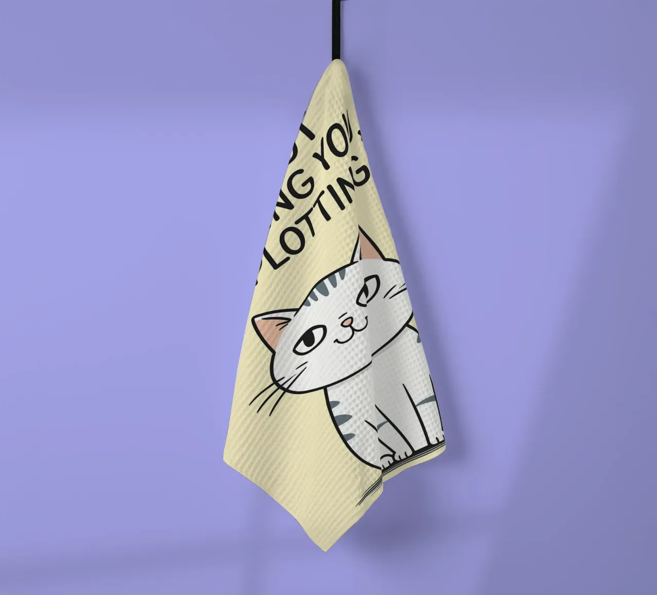 Non ti sto ignorando, sto complottando canovaccio da cucina da rapunsell