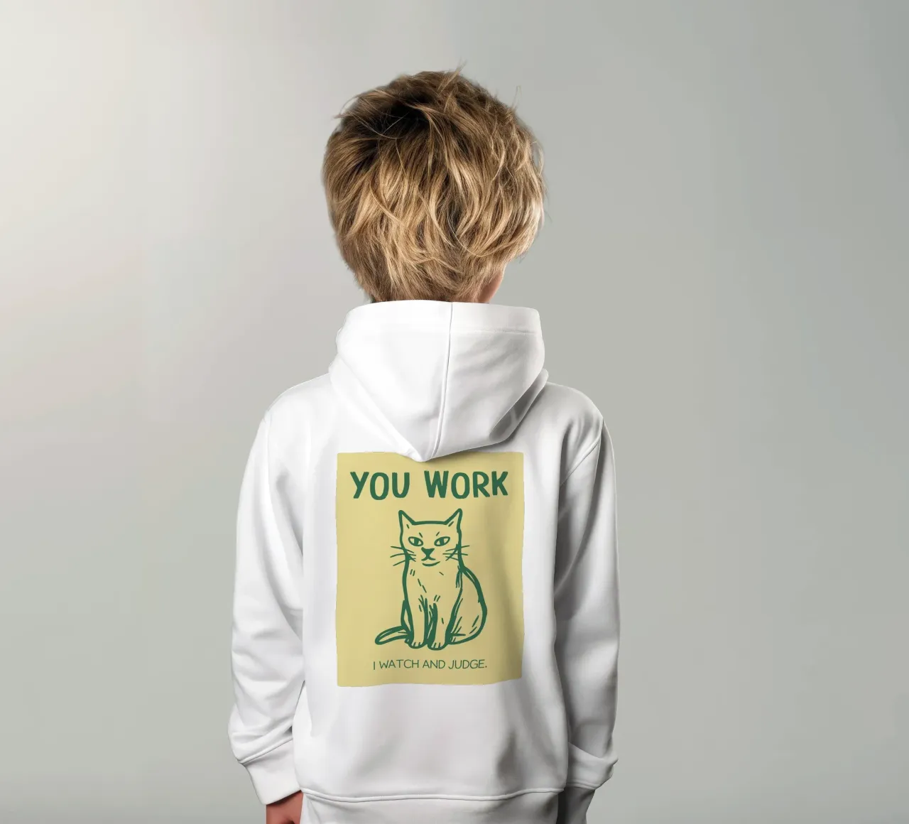 guardo e giudico felpa bambino con cappuccio da rapunsell