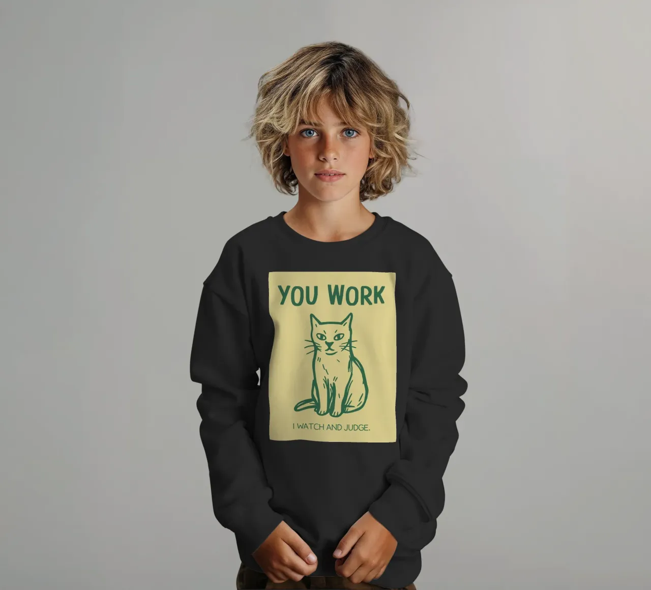 guardo e giudico felpa bambino da rapunsell