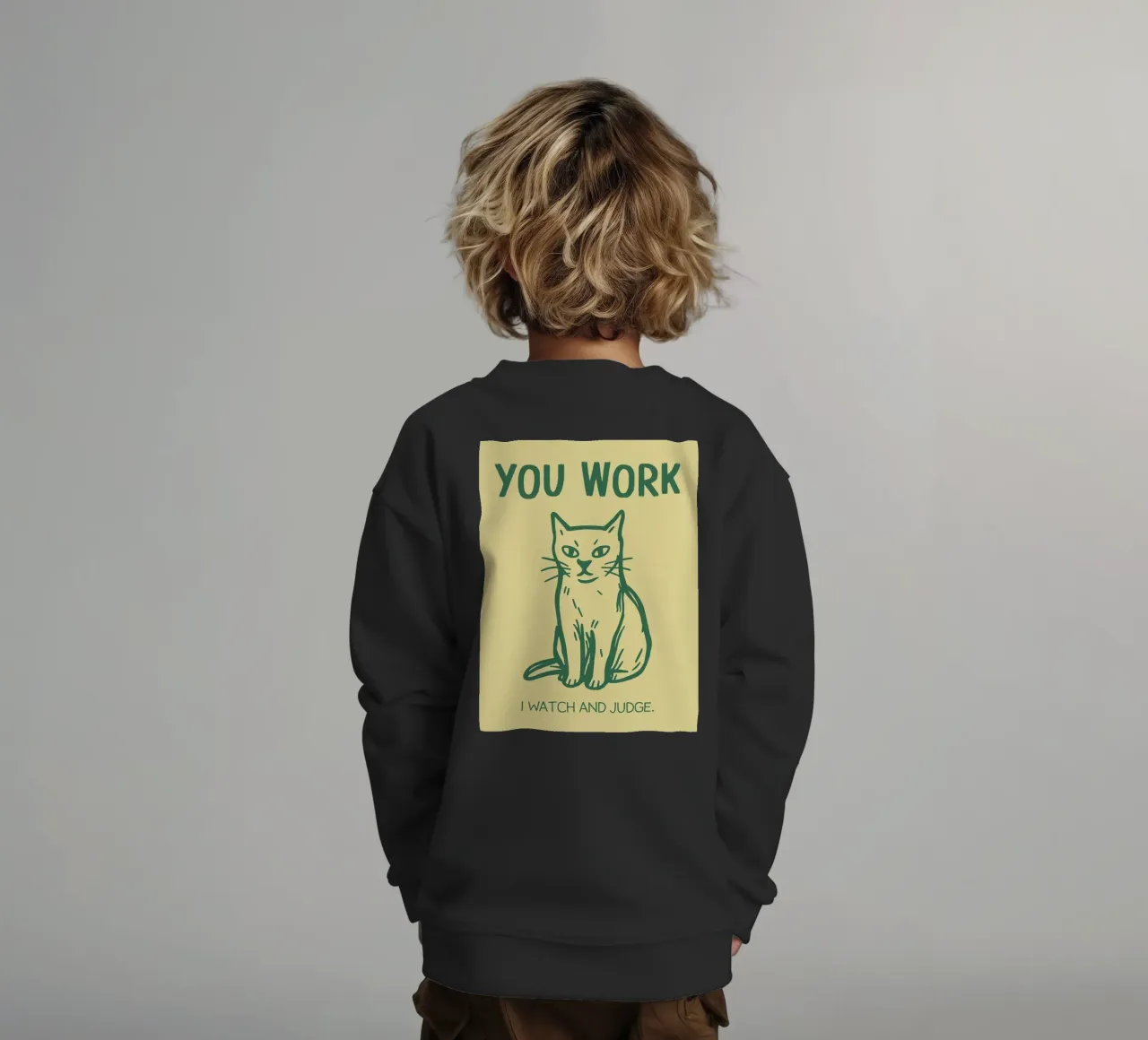 guardo e giudico felpa bambino da rapunsell