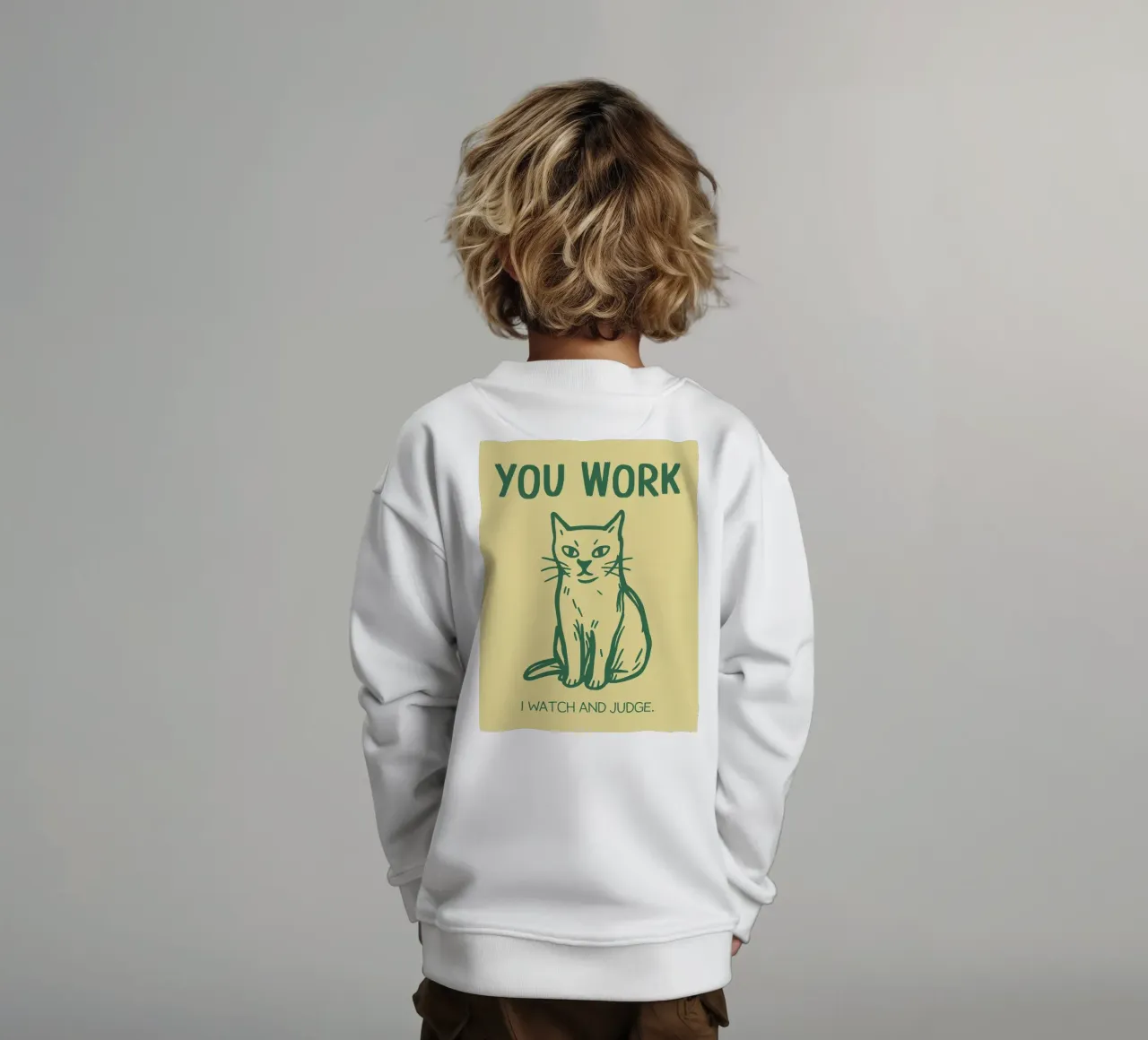 guardo e giudico felpa bambino da rapunsell