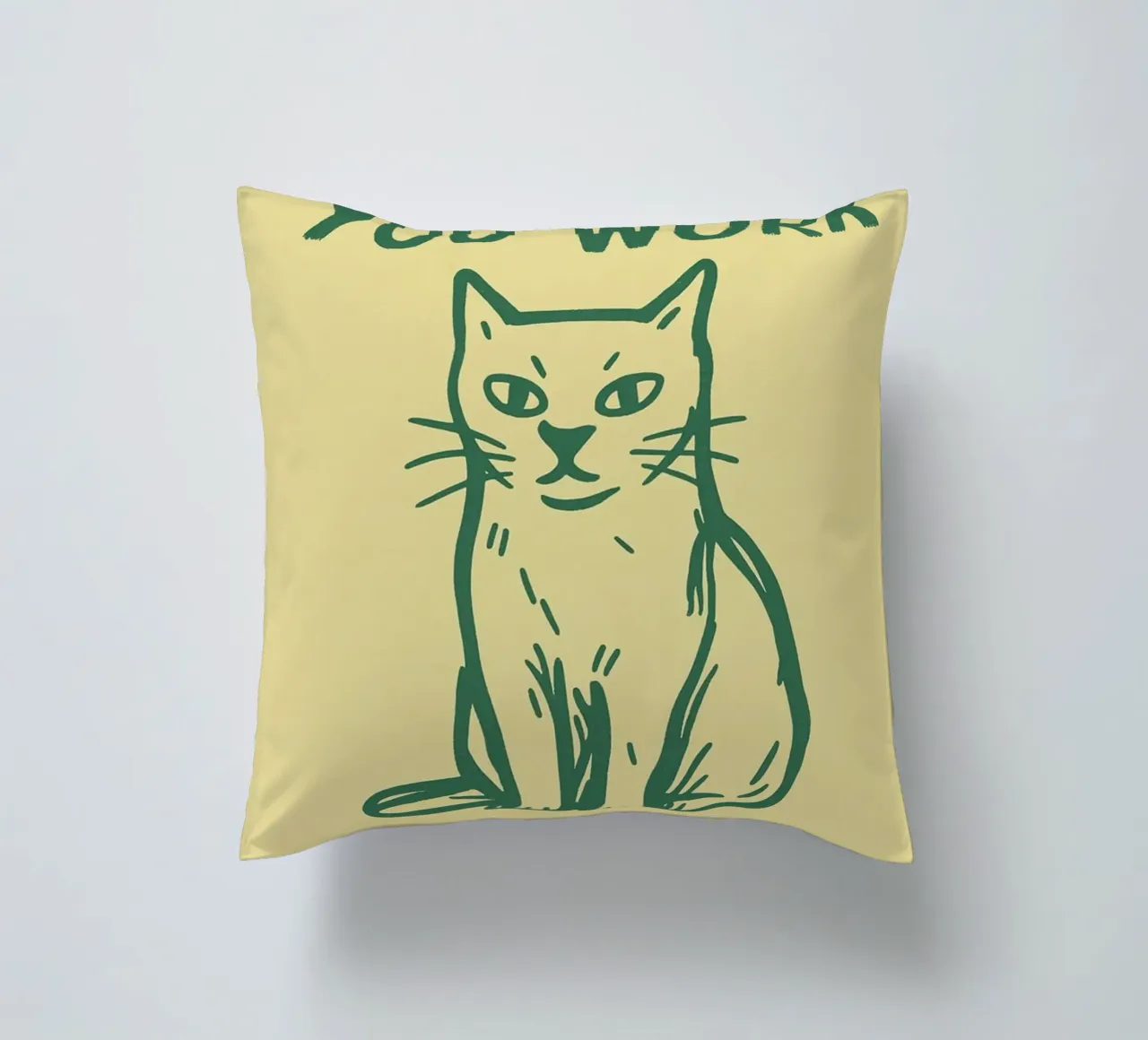 i watch and judge decorative cushion by rapunsell