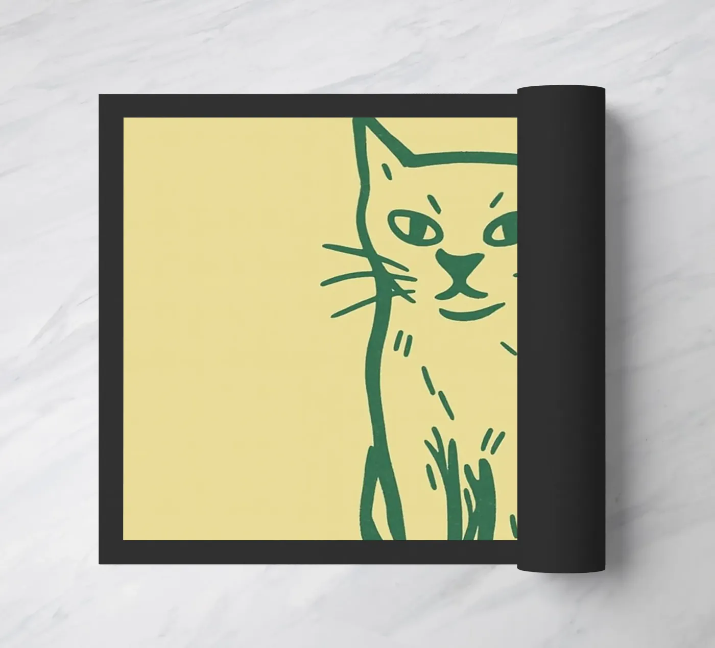 guardo e giudico zerbino da rapunsell