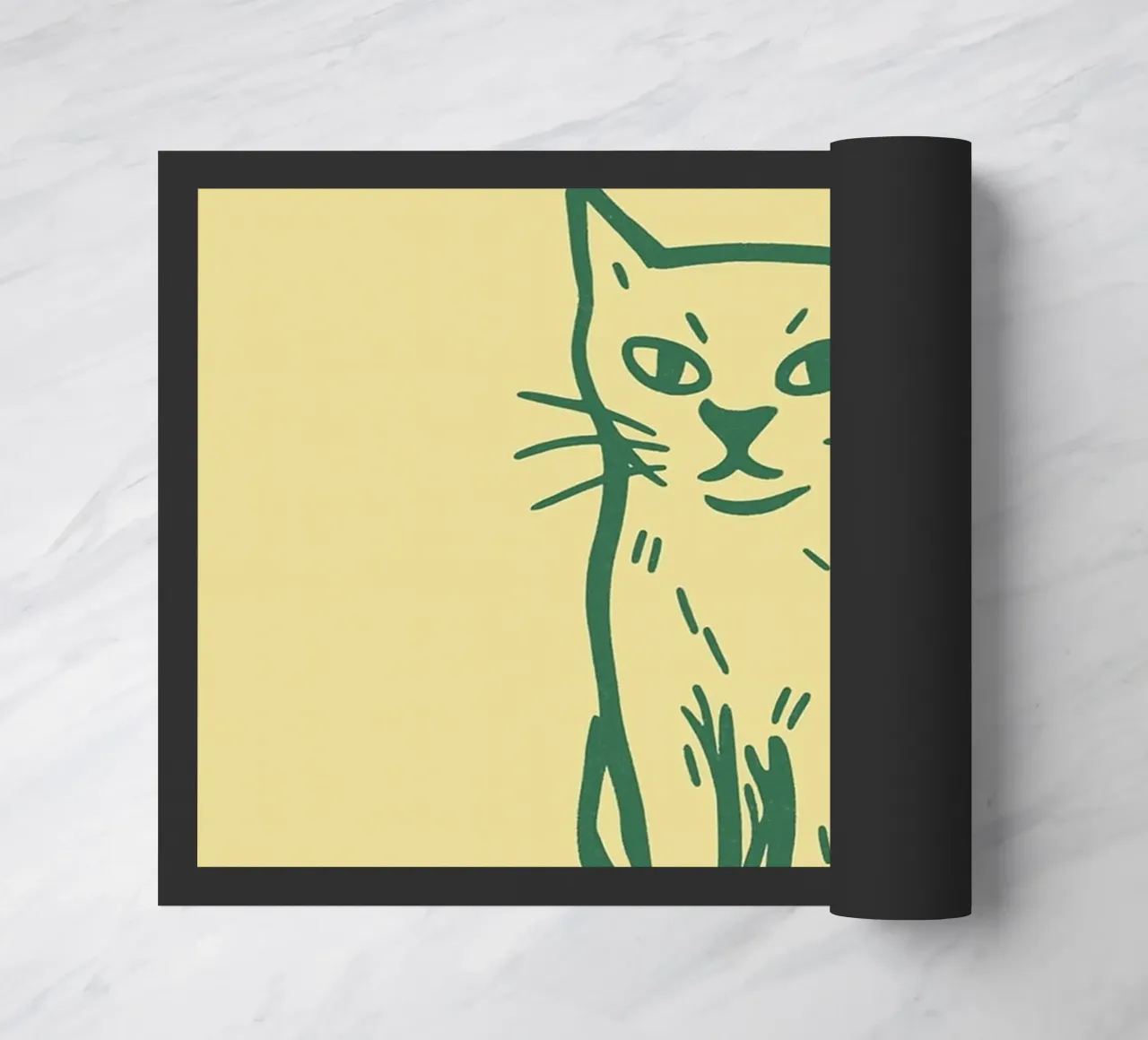 guardo e giudico zerbino da rapunsell