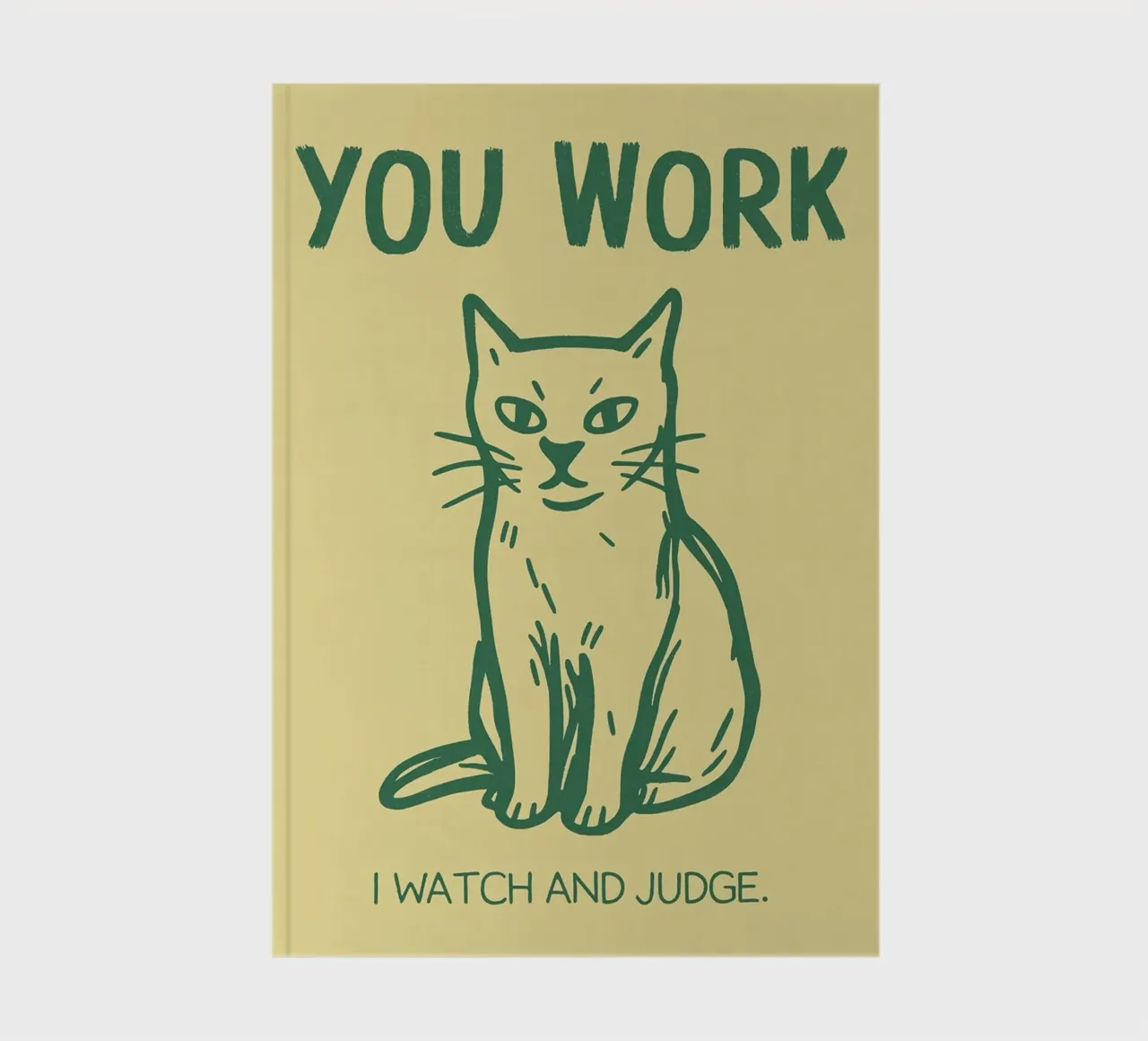 i watch and judge notebook by rapunsell