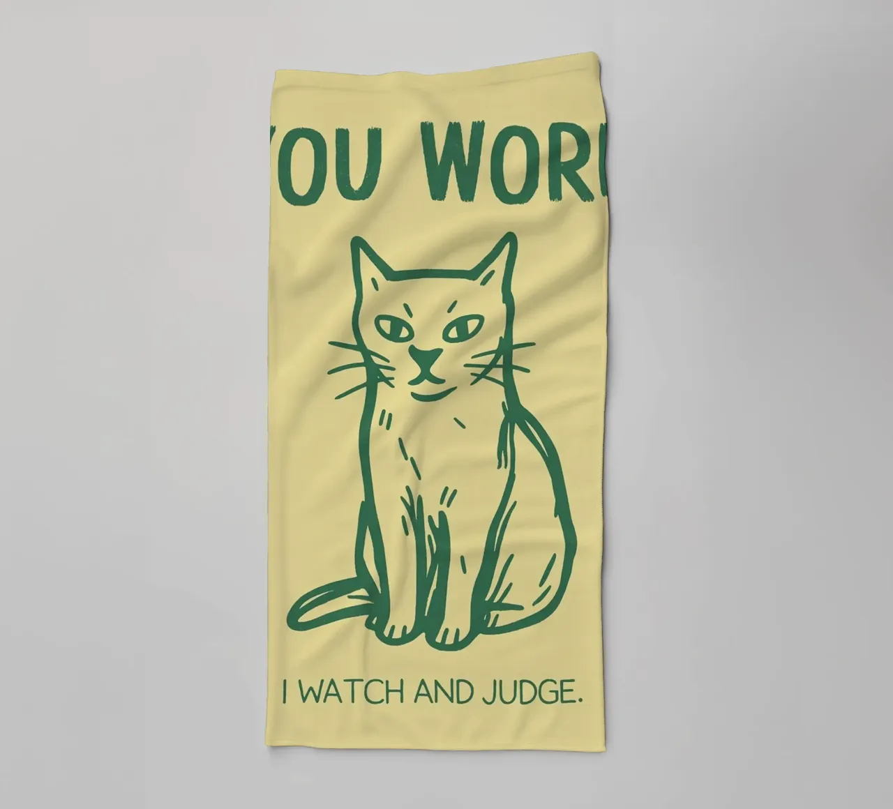 guardo e giudico asciugamano da bagno da rapunsell