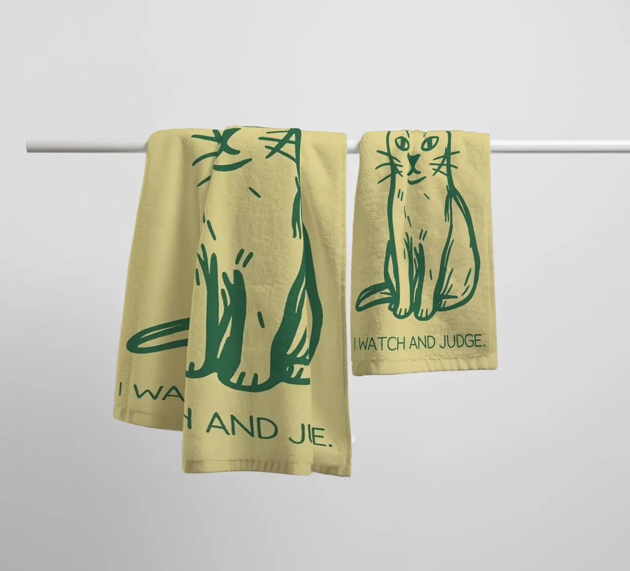 guardo e giudico asciugamano da bagno da rapunsell