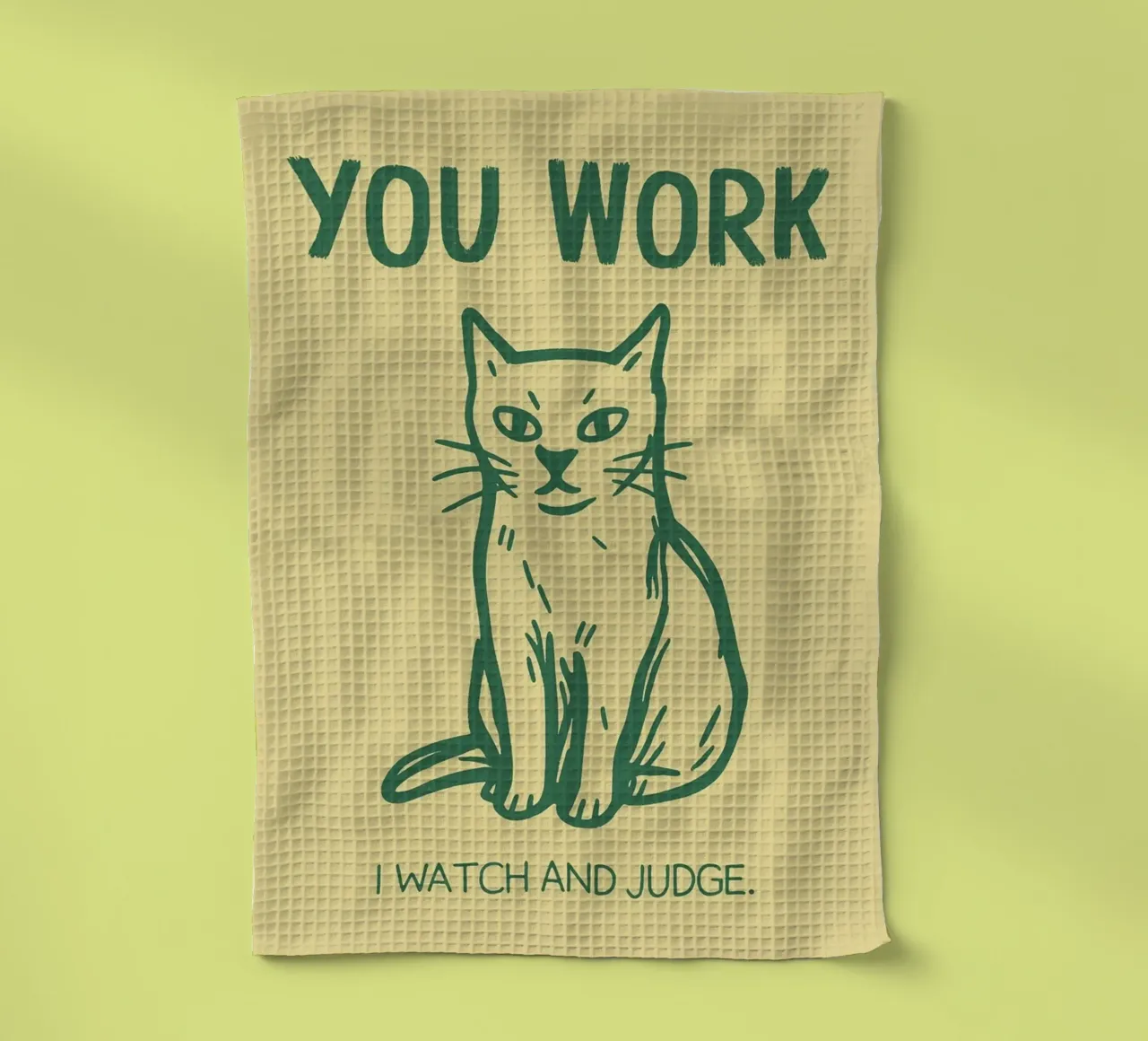 guardo e giudico canovaccio da cucina da rapunsell