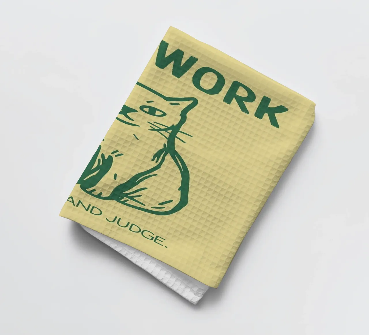 guardo e giudico canovaccio da cucina da rapunsell