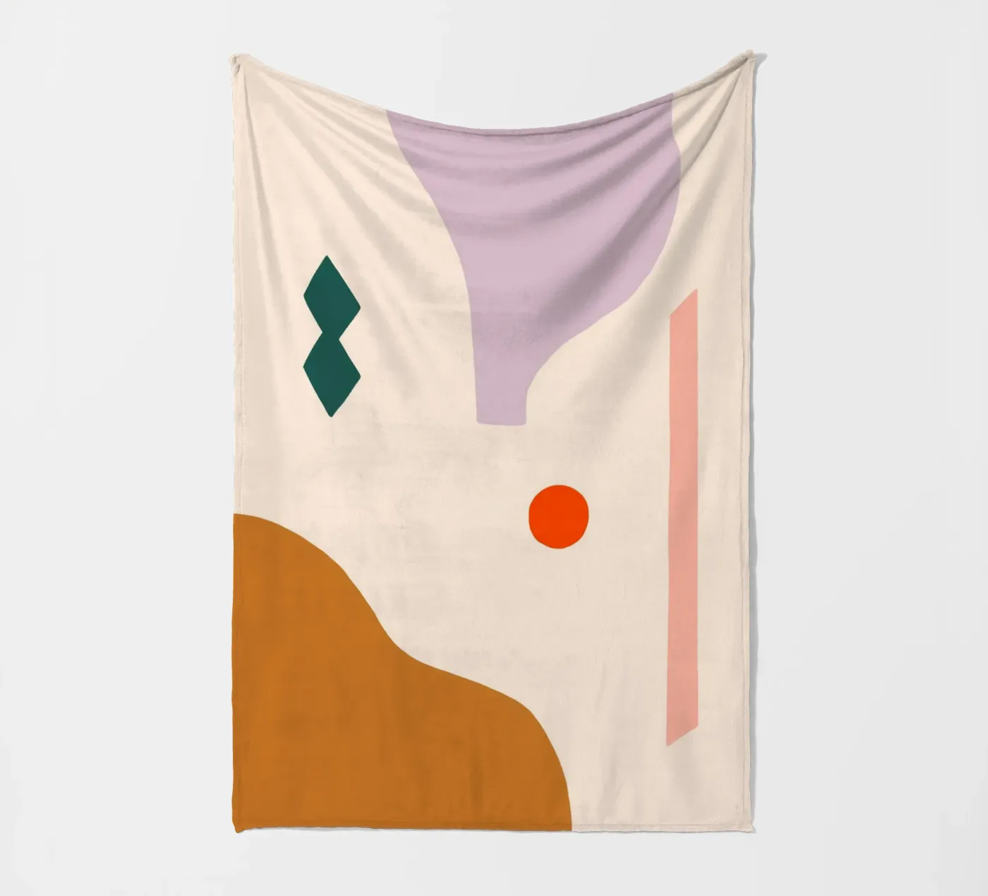 Forme simpatiche coperta in pile da Maren Gross