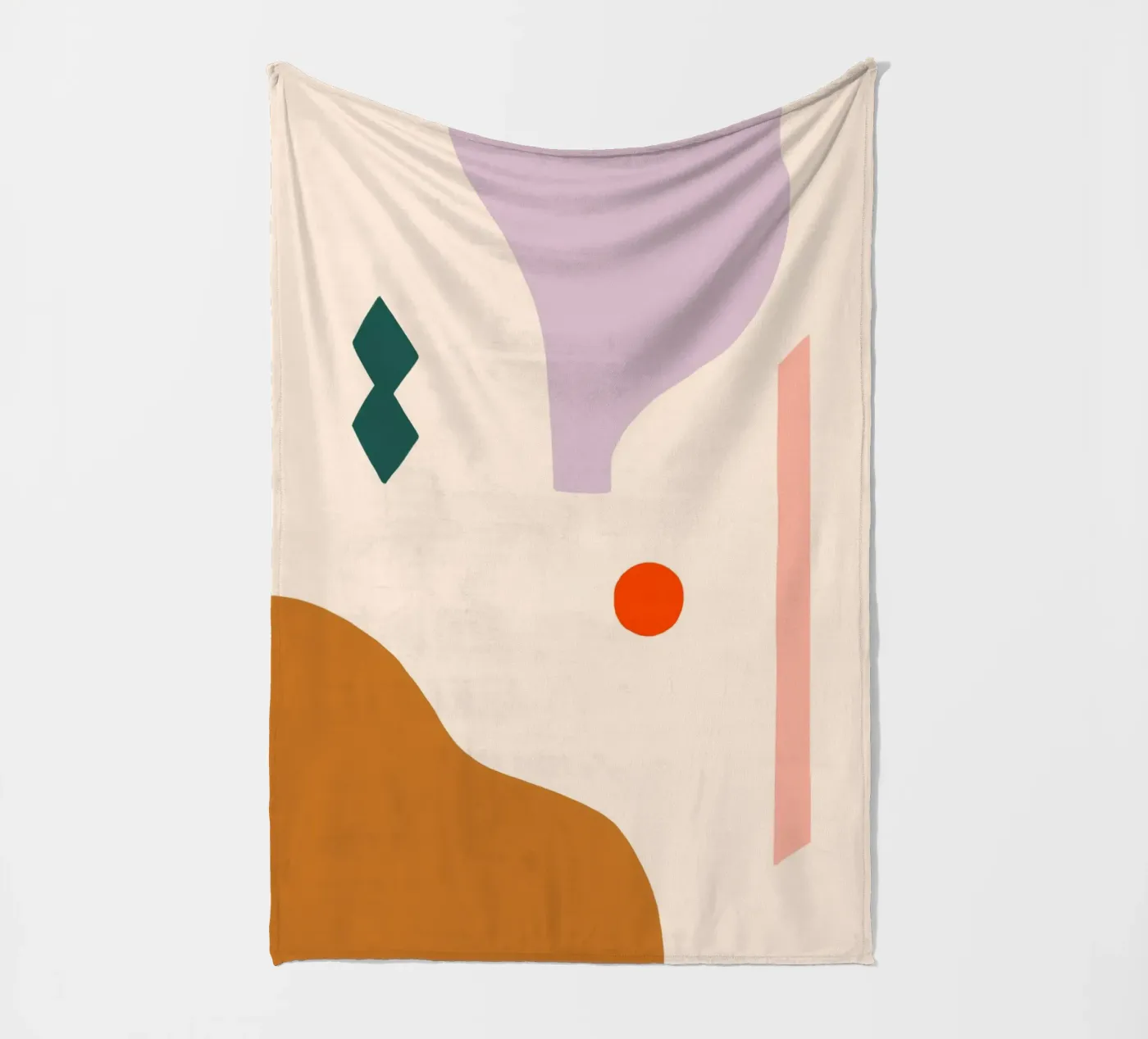 Nice Shapes Fleecedecke von Maren Gross
