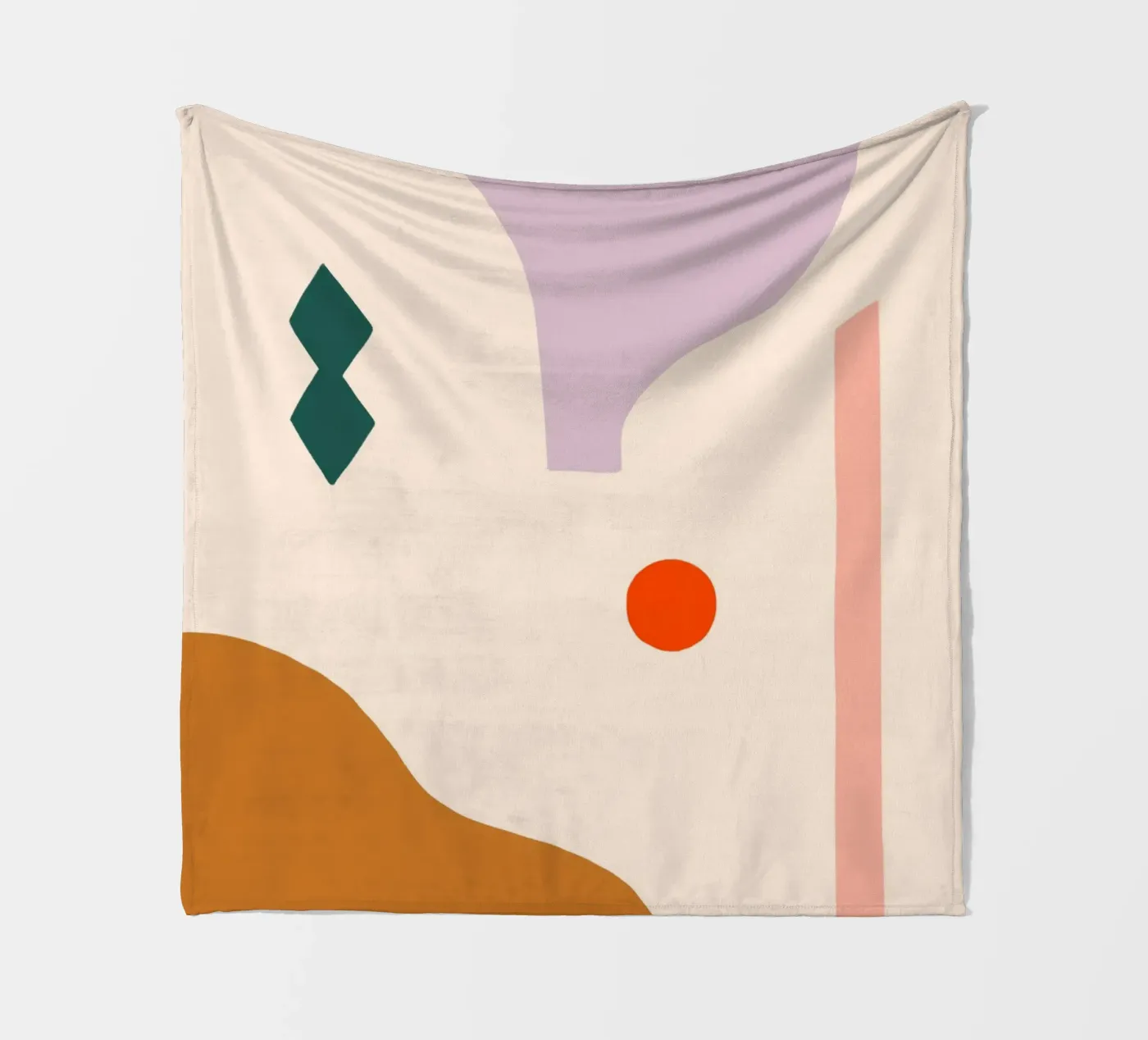 Nice Shapes Fleecedecke von Maren Gross