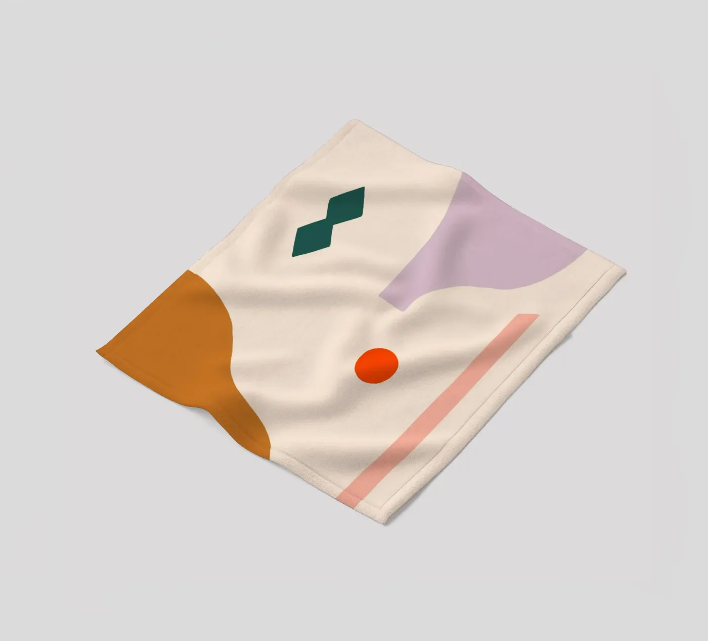 Nice Shapes Fleecedecke von Maren Gross