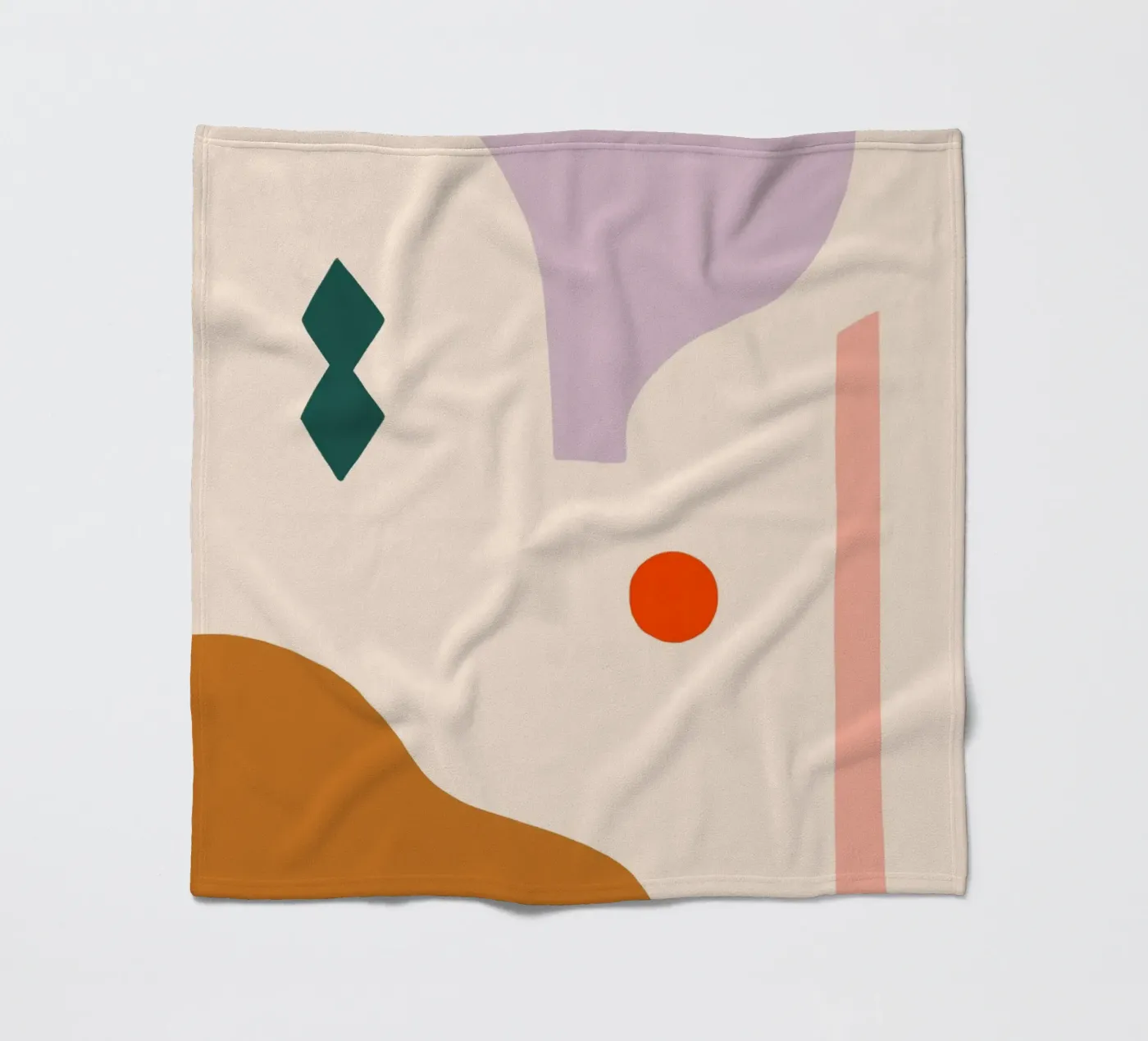 Forme simpatiche coperta in pile da Maren Gross