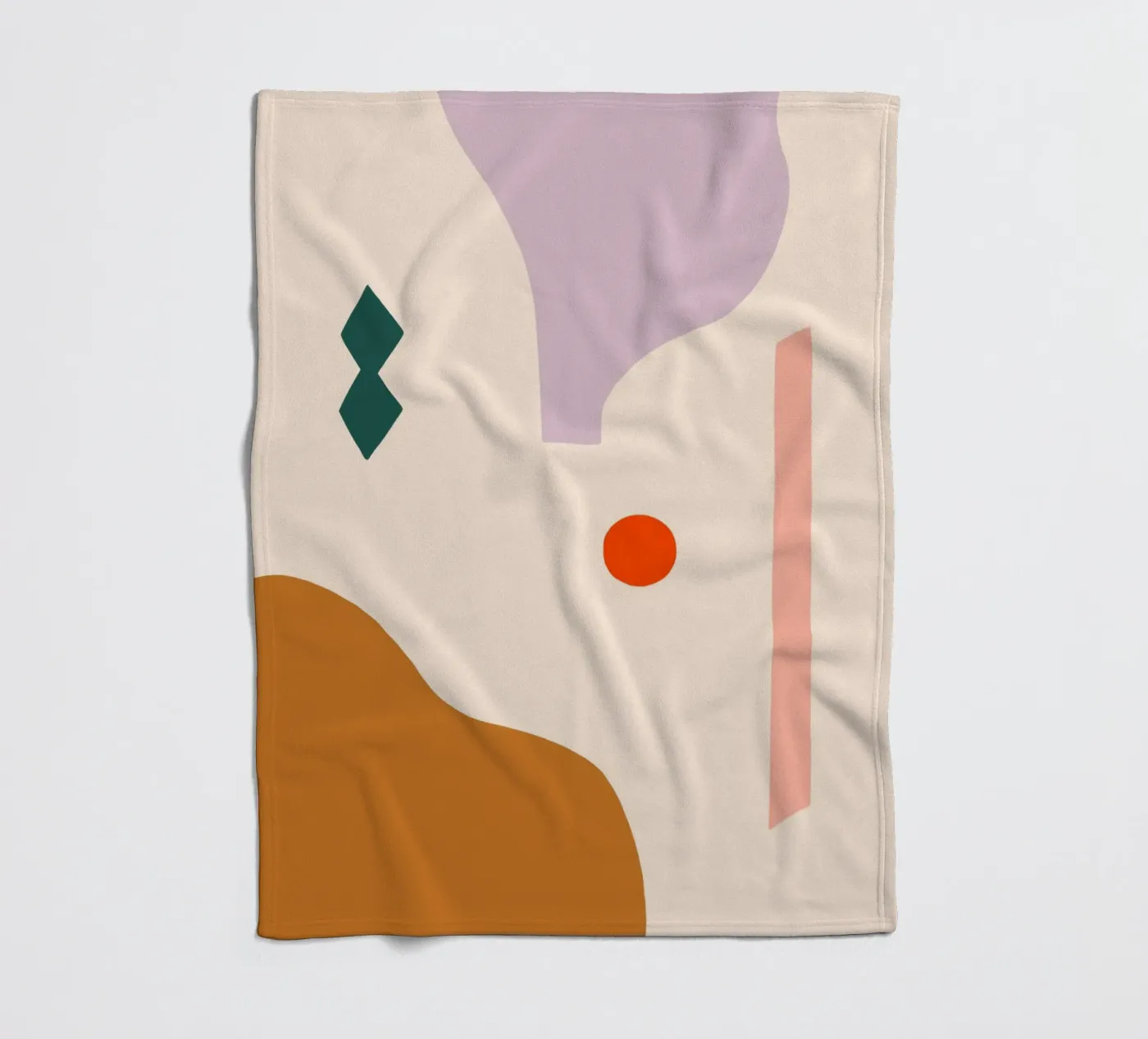 Nice Shapes Fleecedecke von Maren Gross