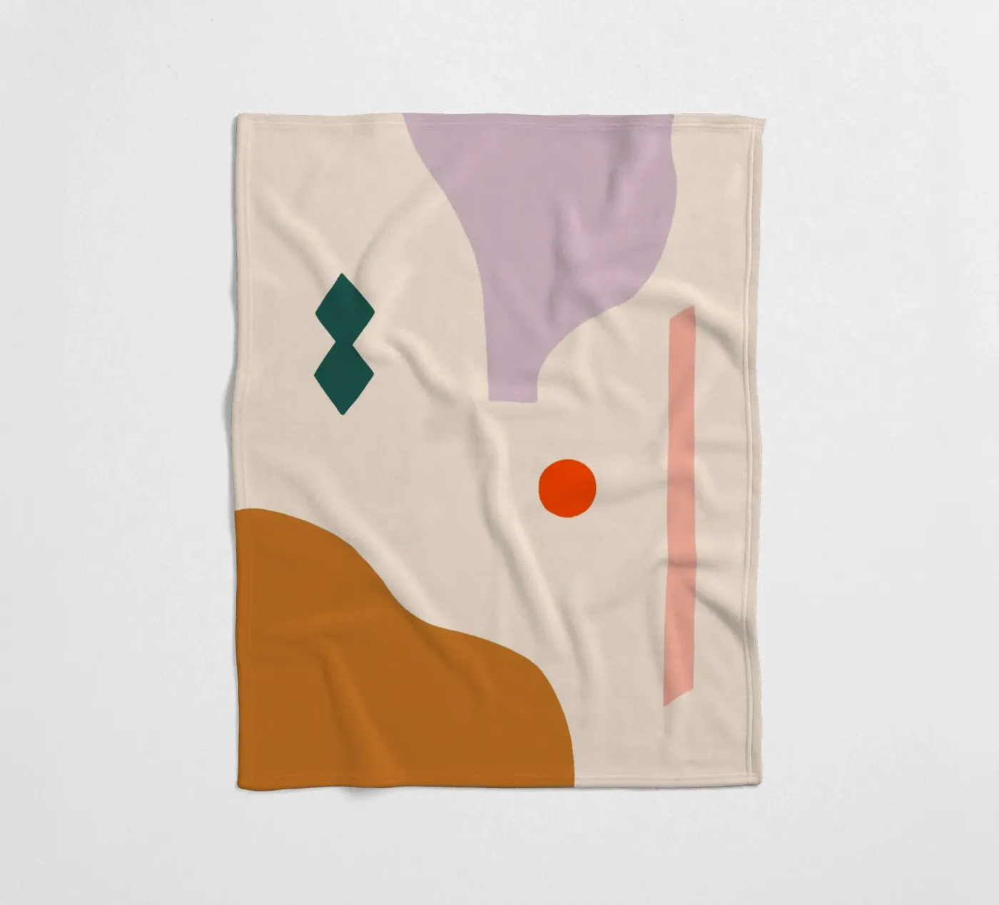 Forme simpatiche coperta in pile da Maren Gross