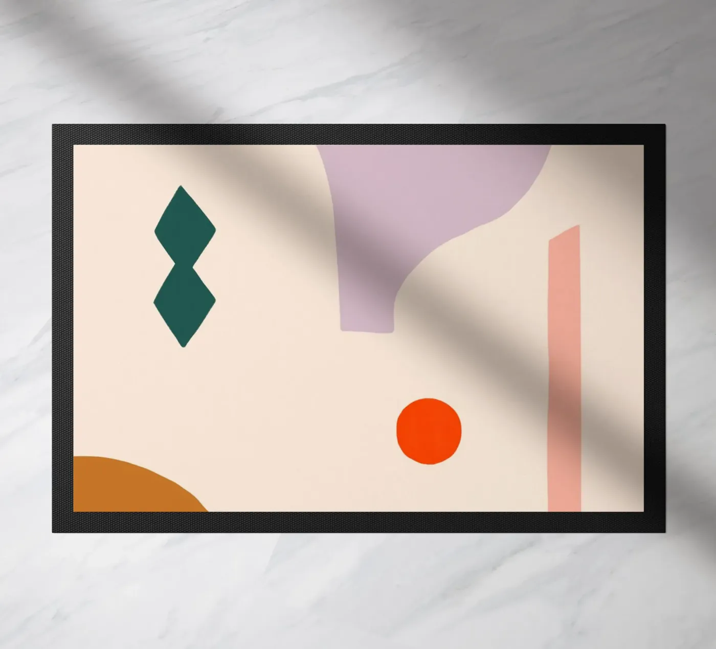 Nice Shapes doormat by Maren Gross