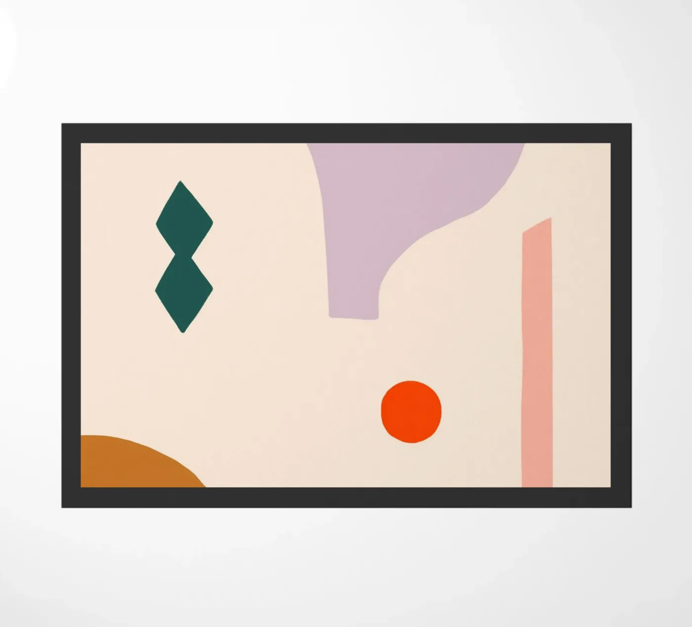 Nice Shapes doormat by Maren Gross