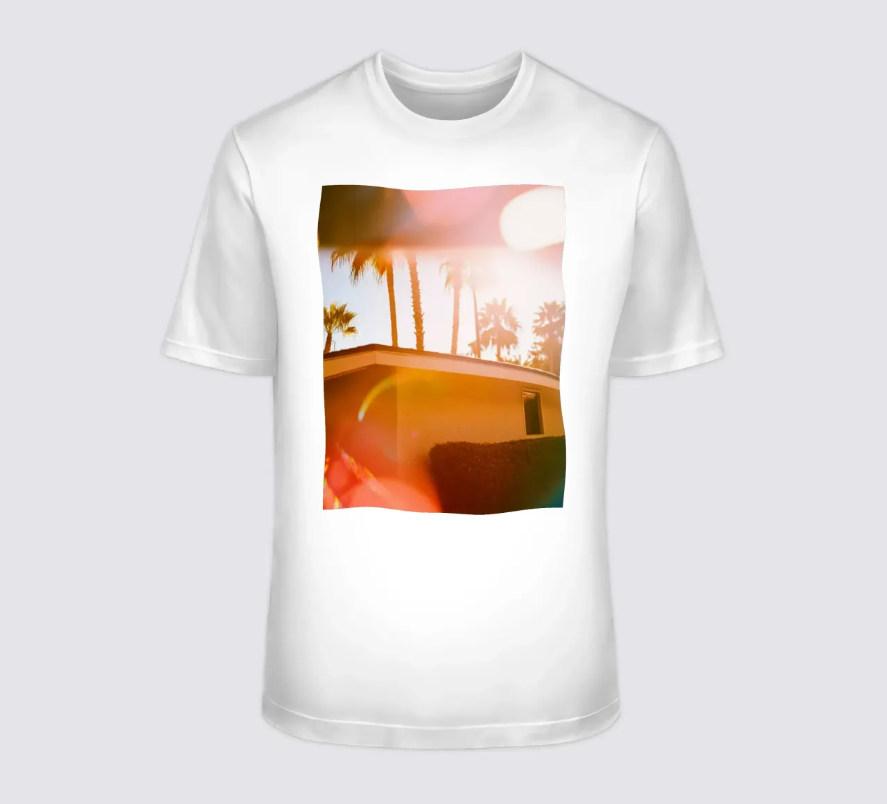 Blur & Palm Spring camiseta de Minimalistic