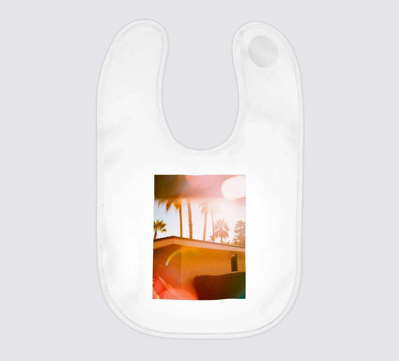 Blur & Palm Spring bavaglino da Minimalistic