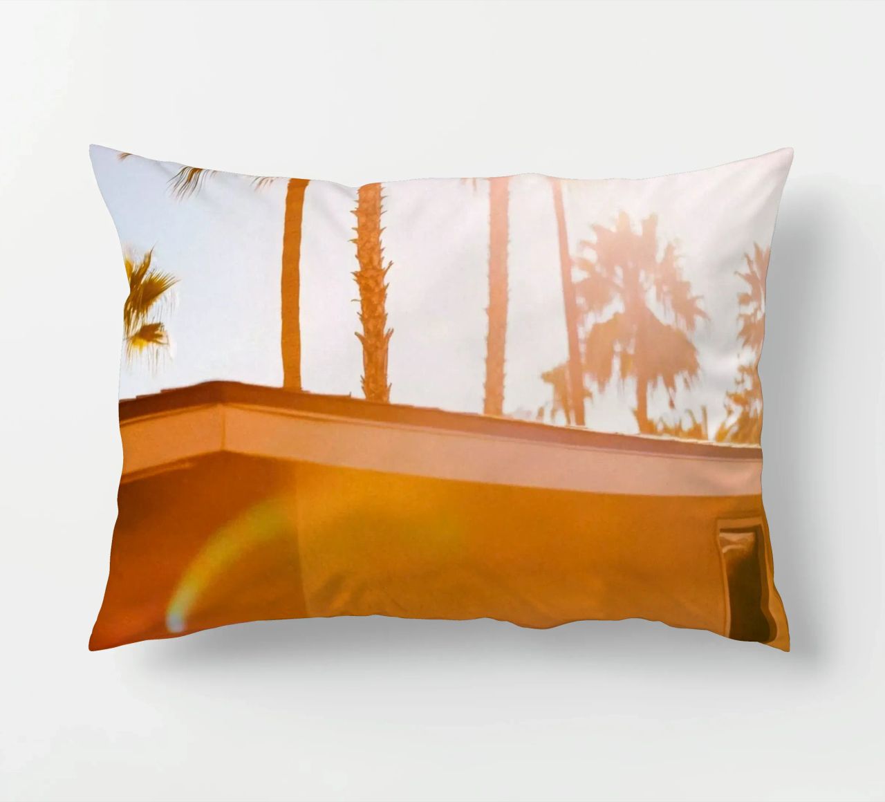 Blur & Palm Spring cuscino da Minimalistic