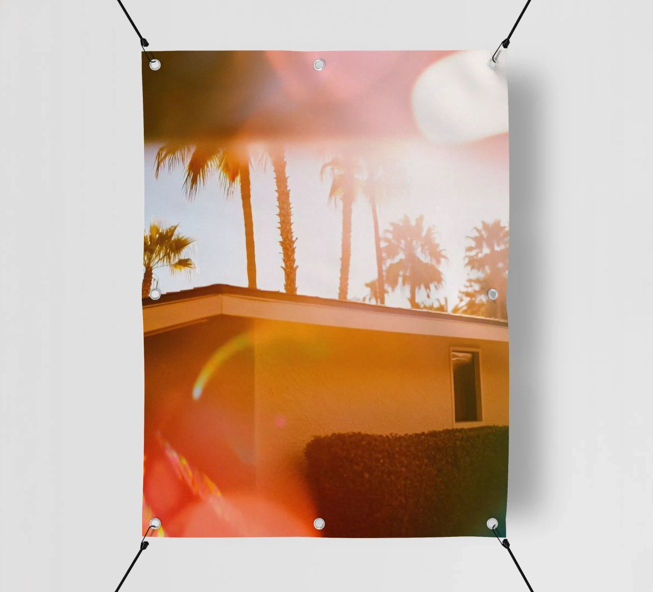 Blur & Palm Spring telo in pvc da Minimalistic